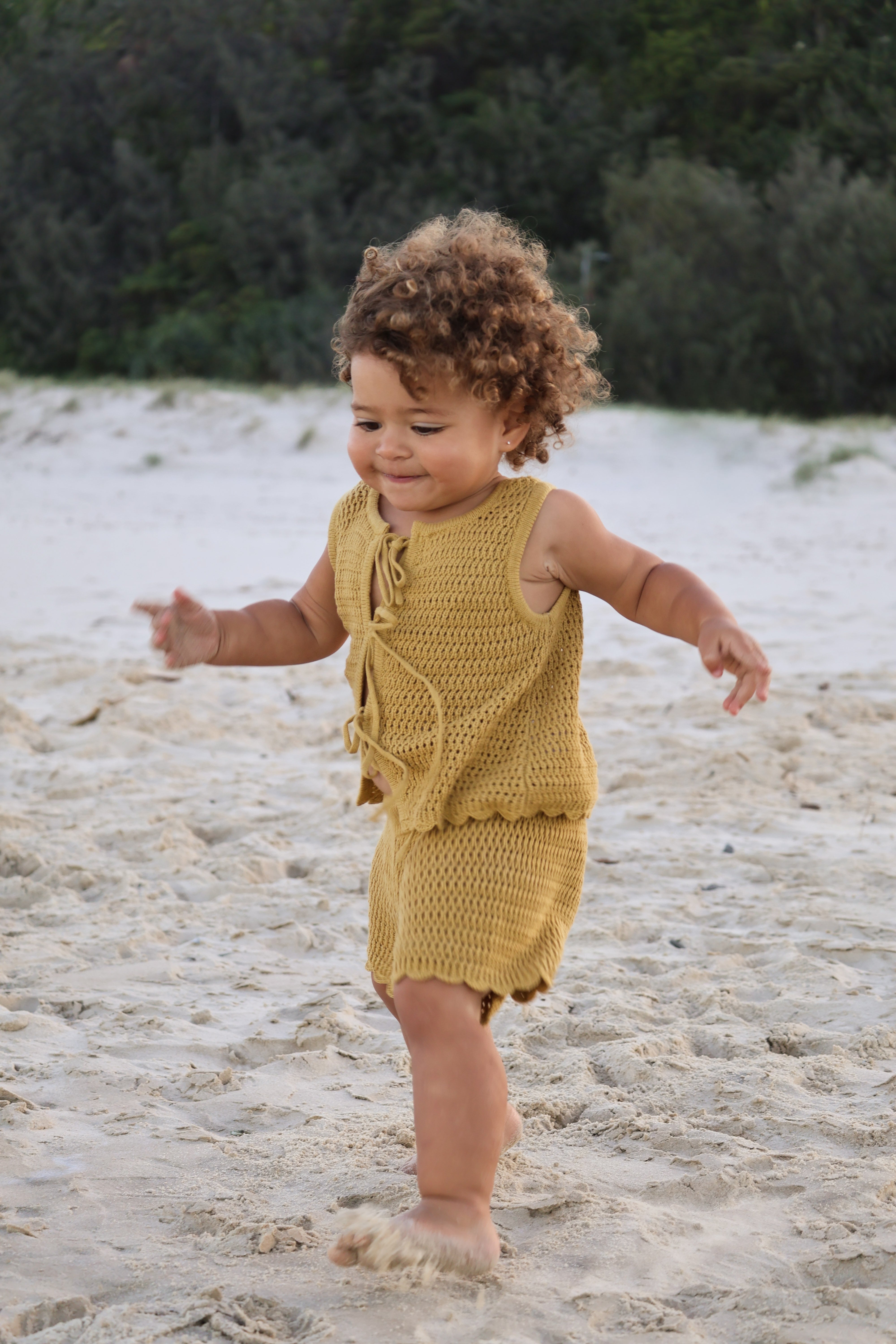 Crochet Tie-up Top | Marigold