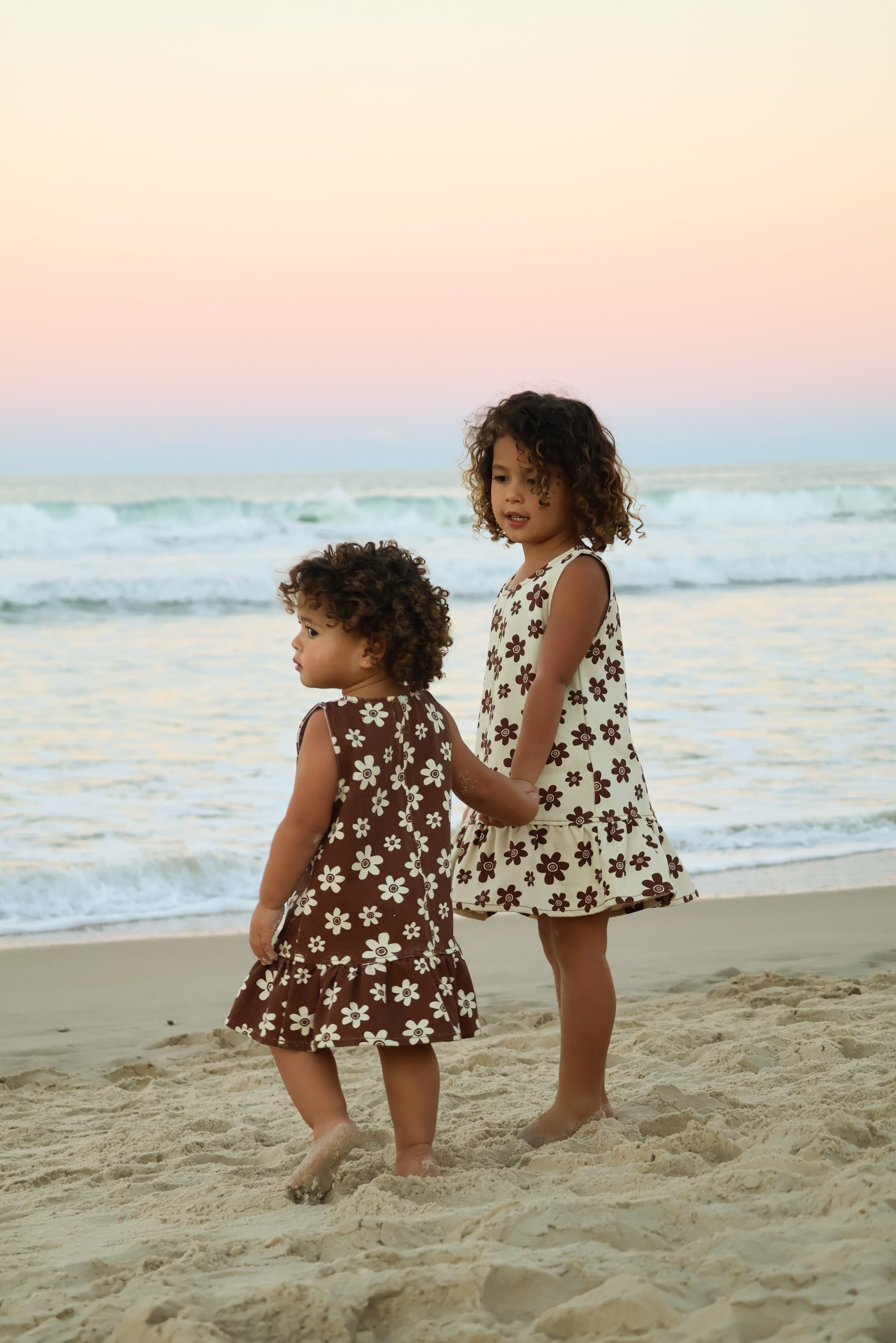 Denim Flower Dress | Mud