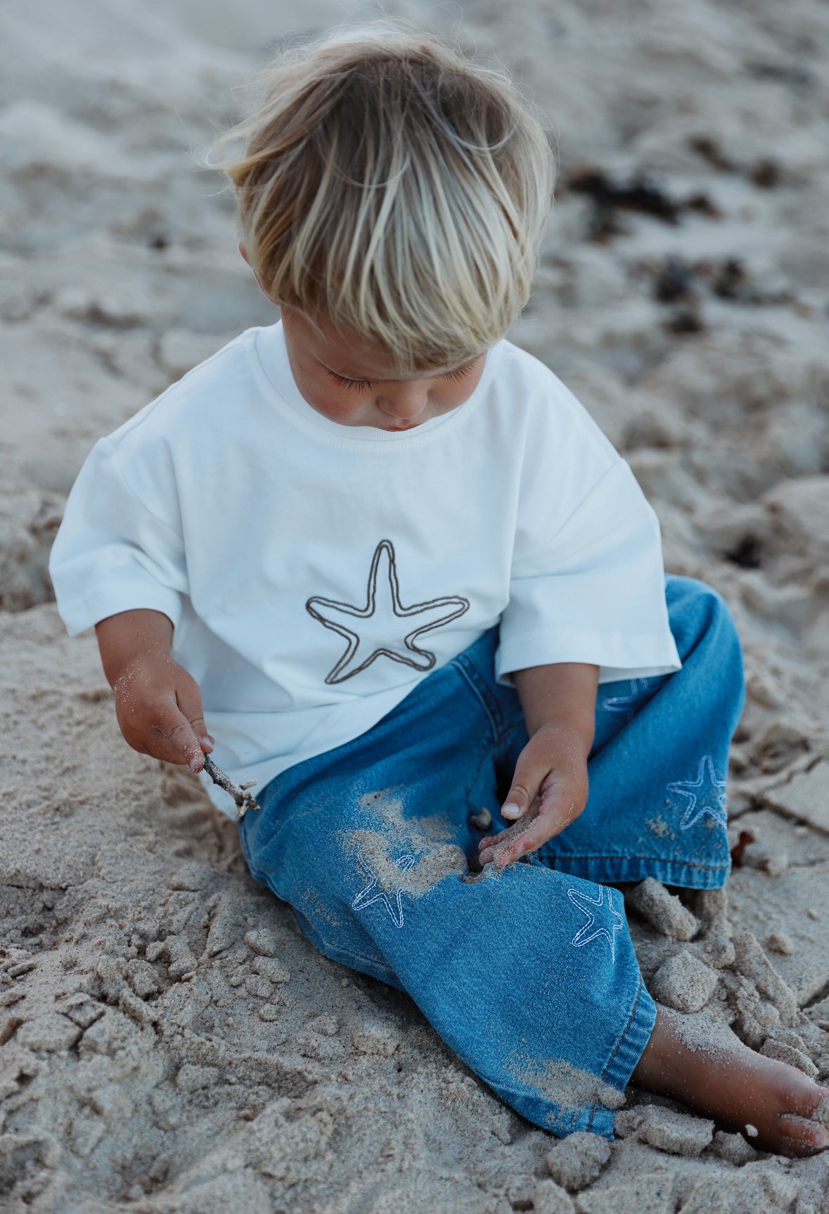 Tee | Embroidered Sea Star