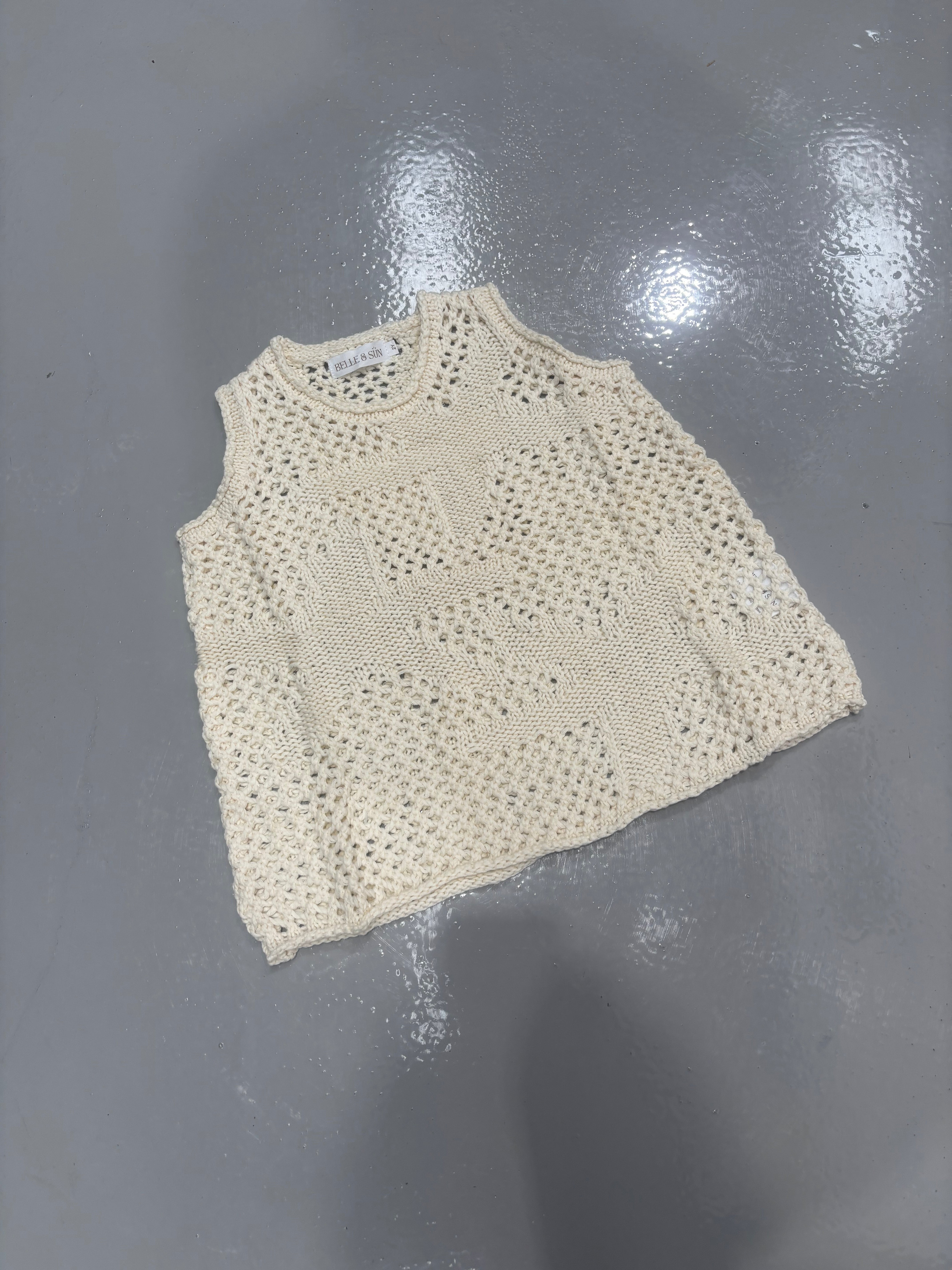 Crochet Sea-Star Dress | Natural