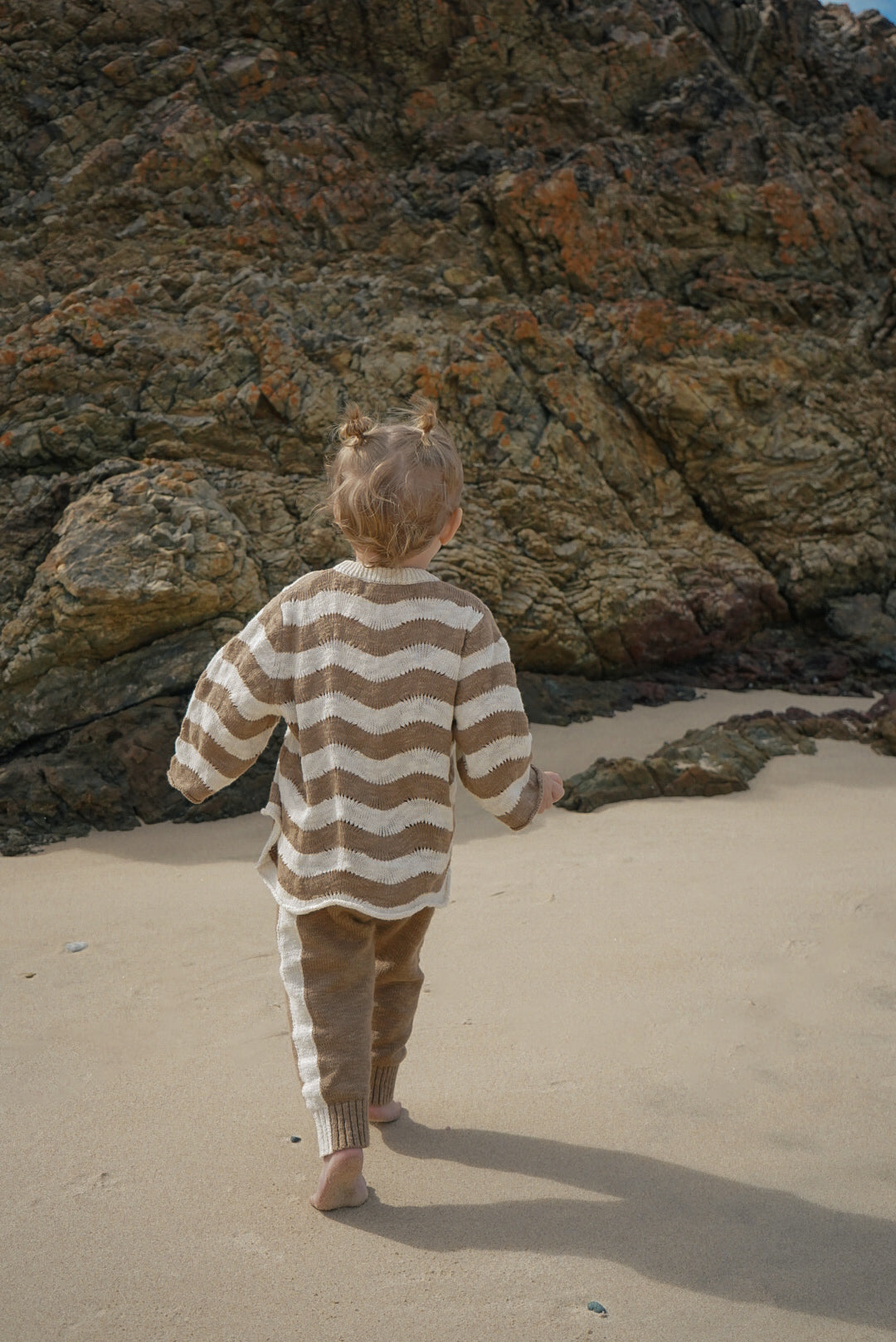 Pullover | Textured Wave