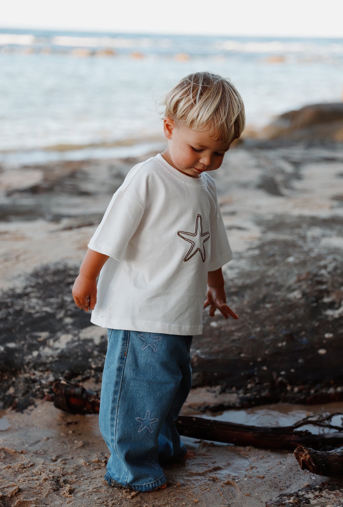 Tee | Embroidered Sea Star