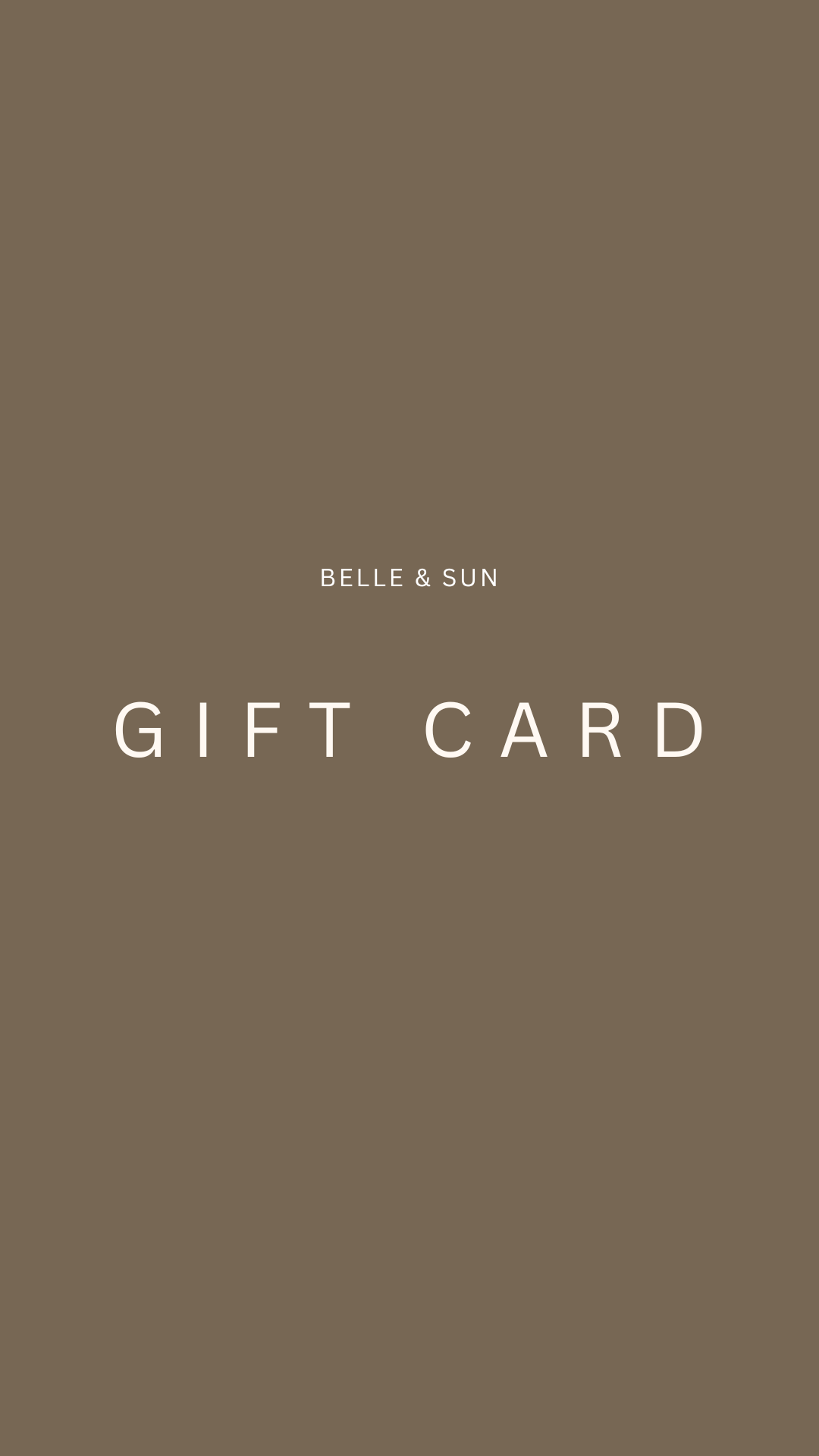 Gift Card