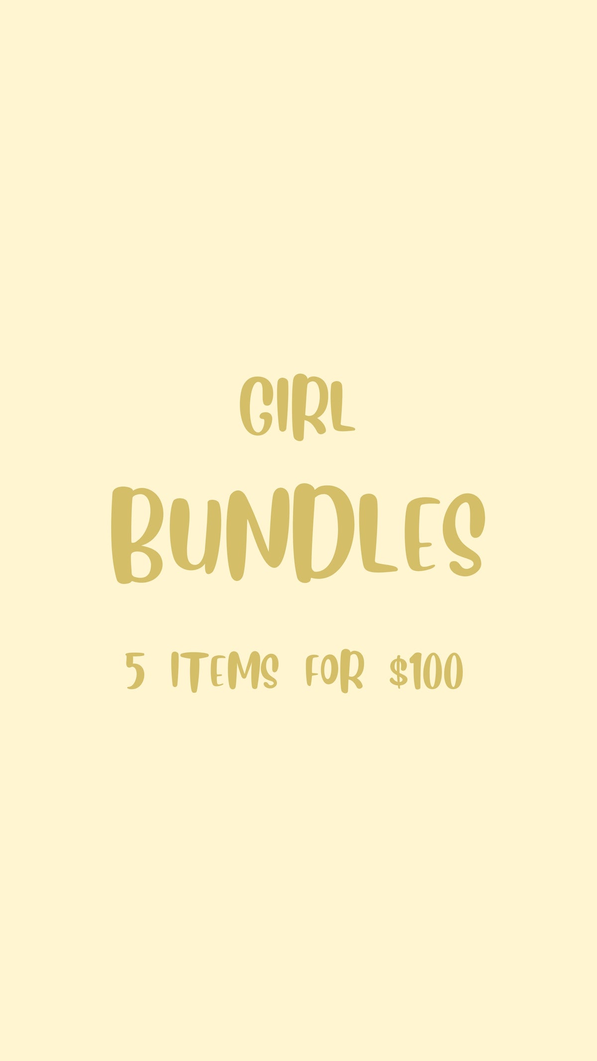 GIRL Mystery Bundle | 5 items