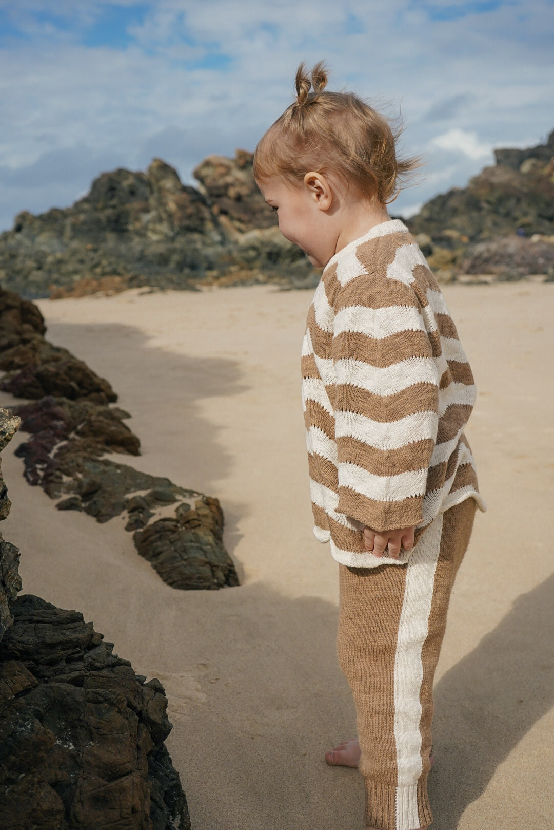 Pullover | Textured Wave