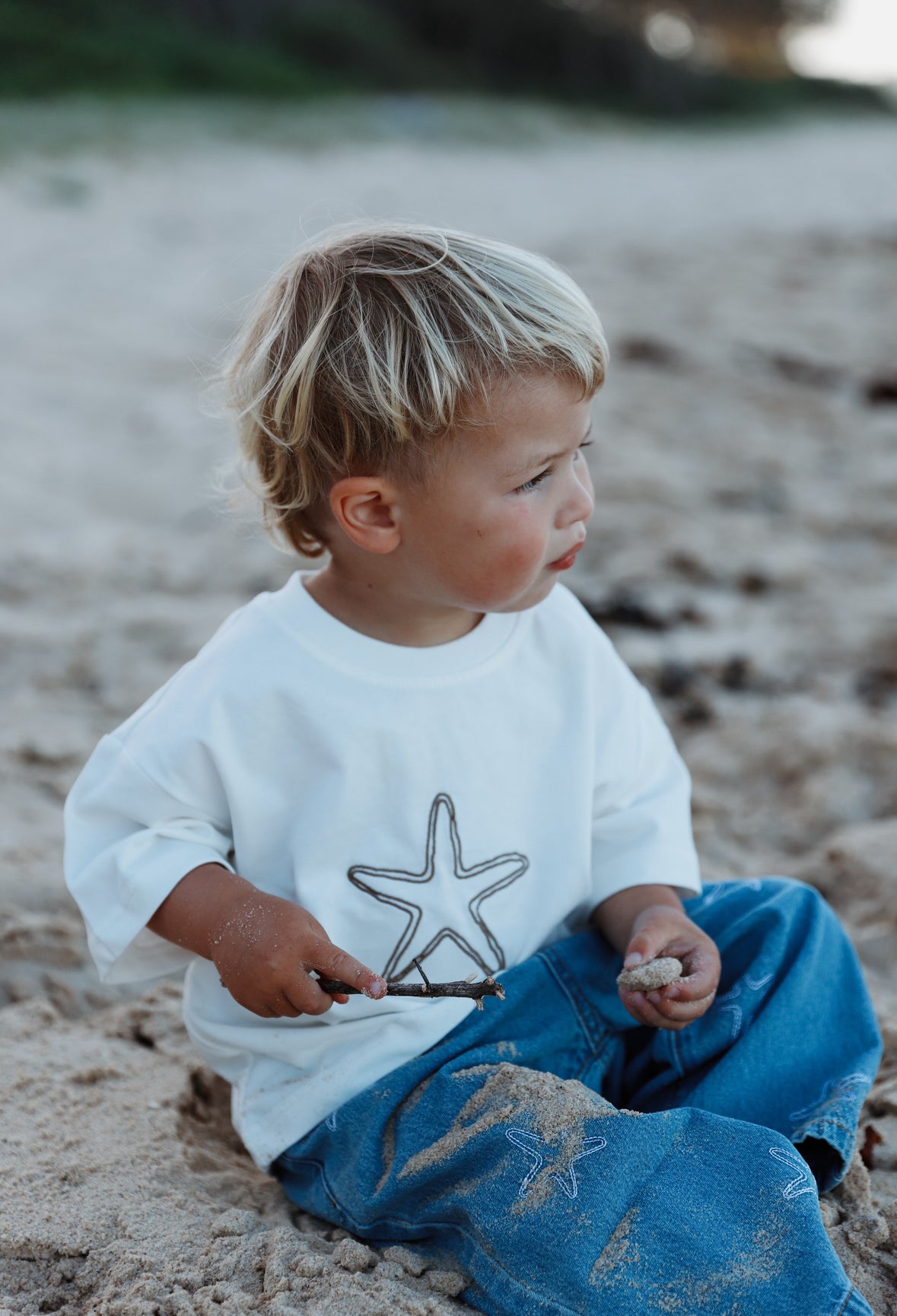 Tee | Embroidered Sea Star