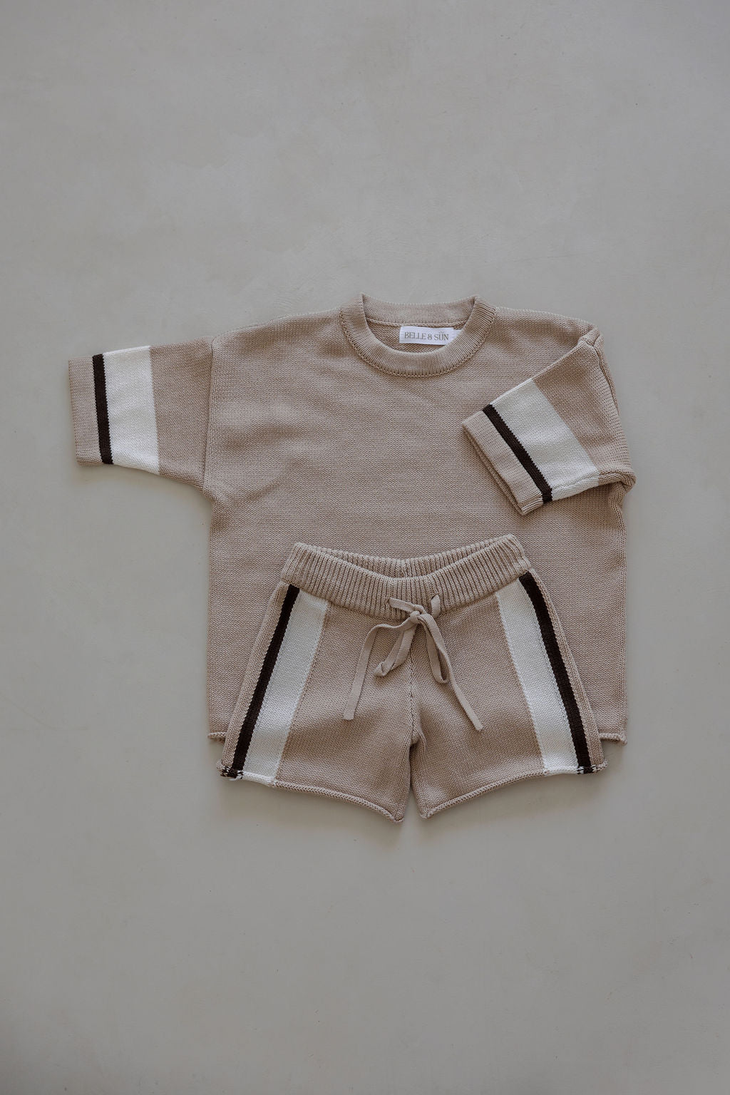 Knit Shorts | Bold Stripe