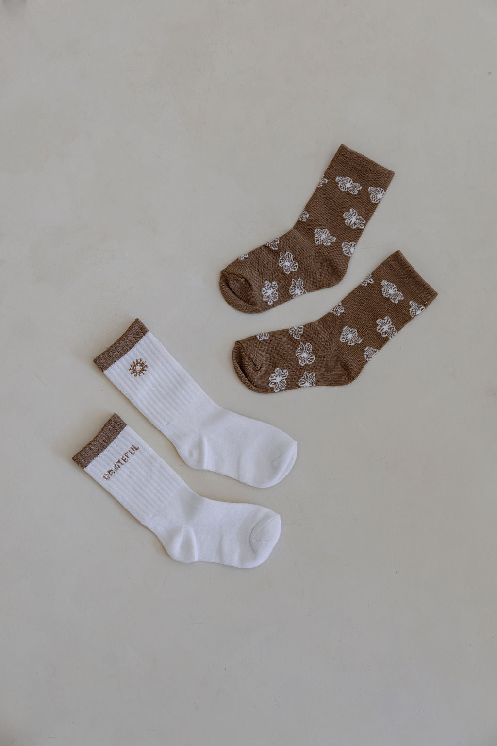 Socks | Cocoa Flower