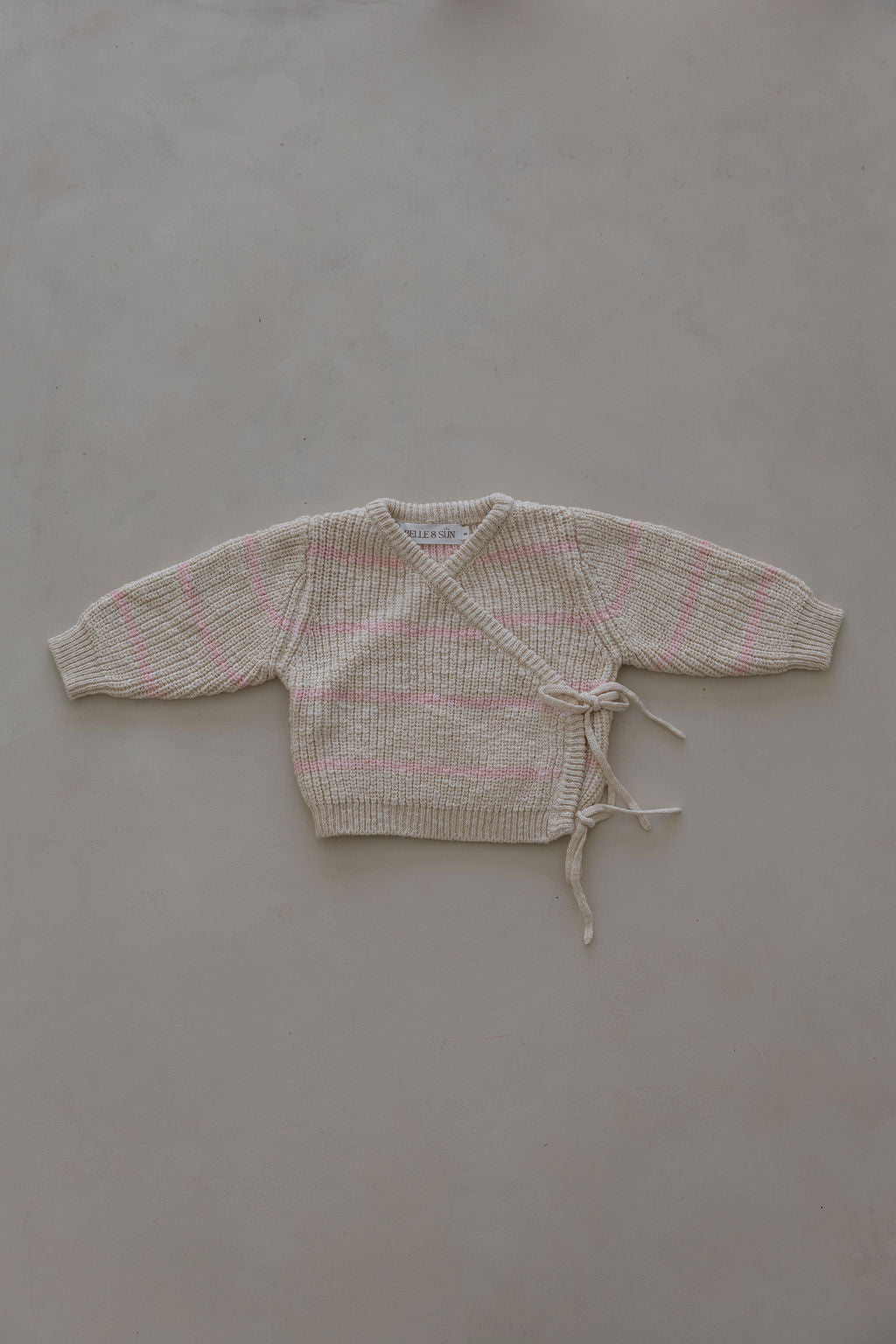 Wrap Top | Pink Salt Stripe