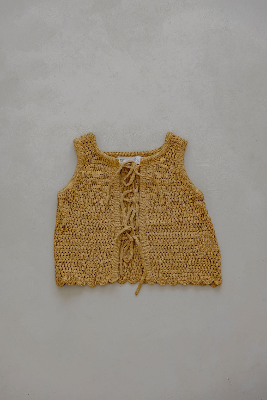 Crochet Tie-up Top | Marigold