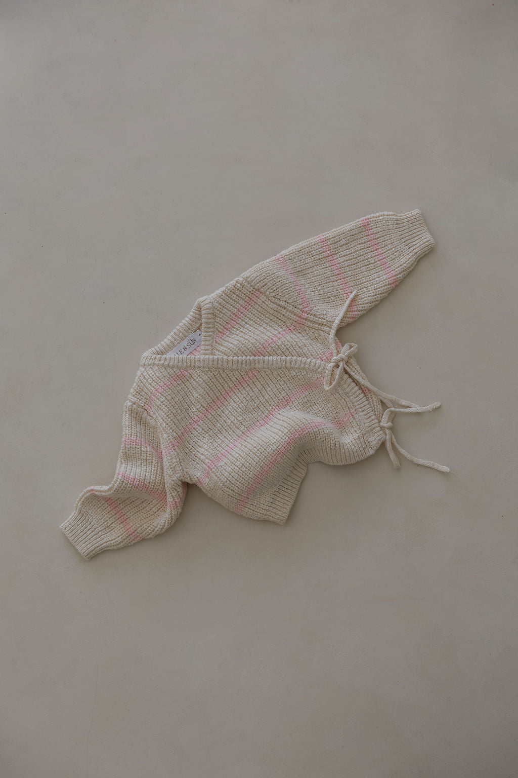 Wrap Top | Pink Salt Stripe