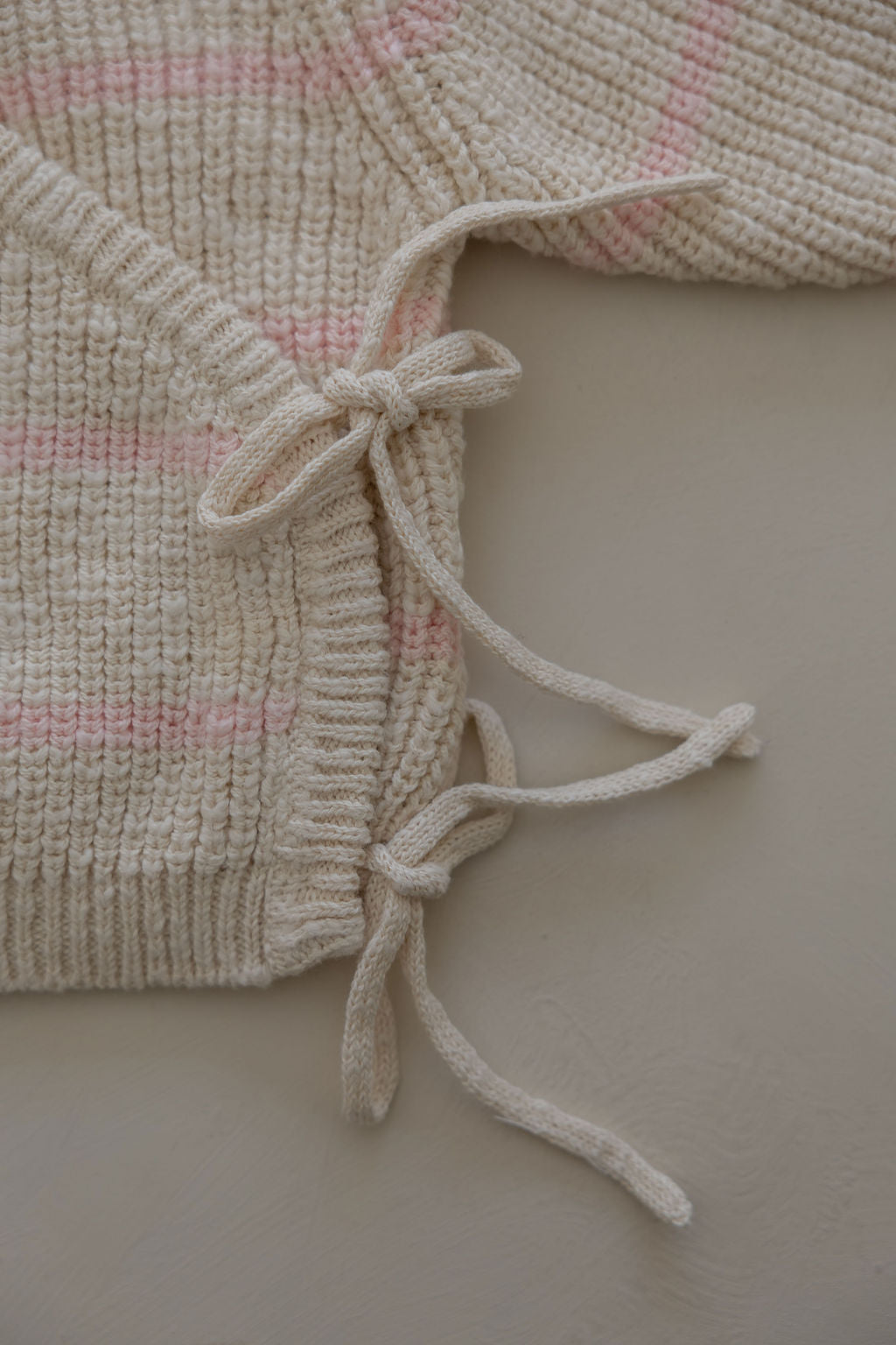 Wrap Top | Pink Salt Stripe