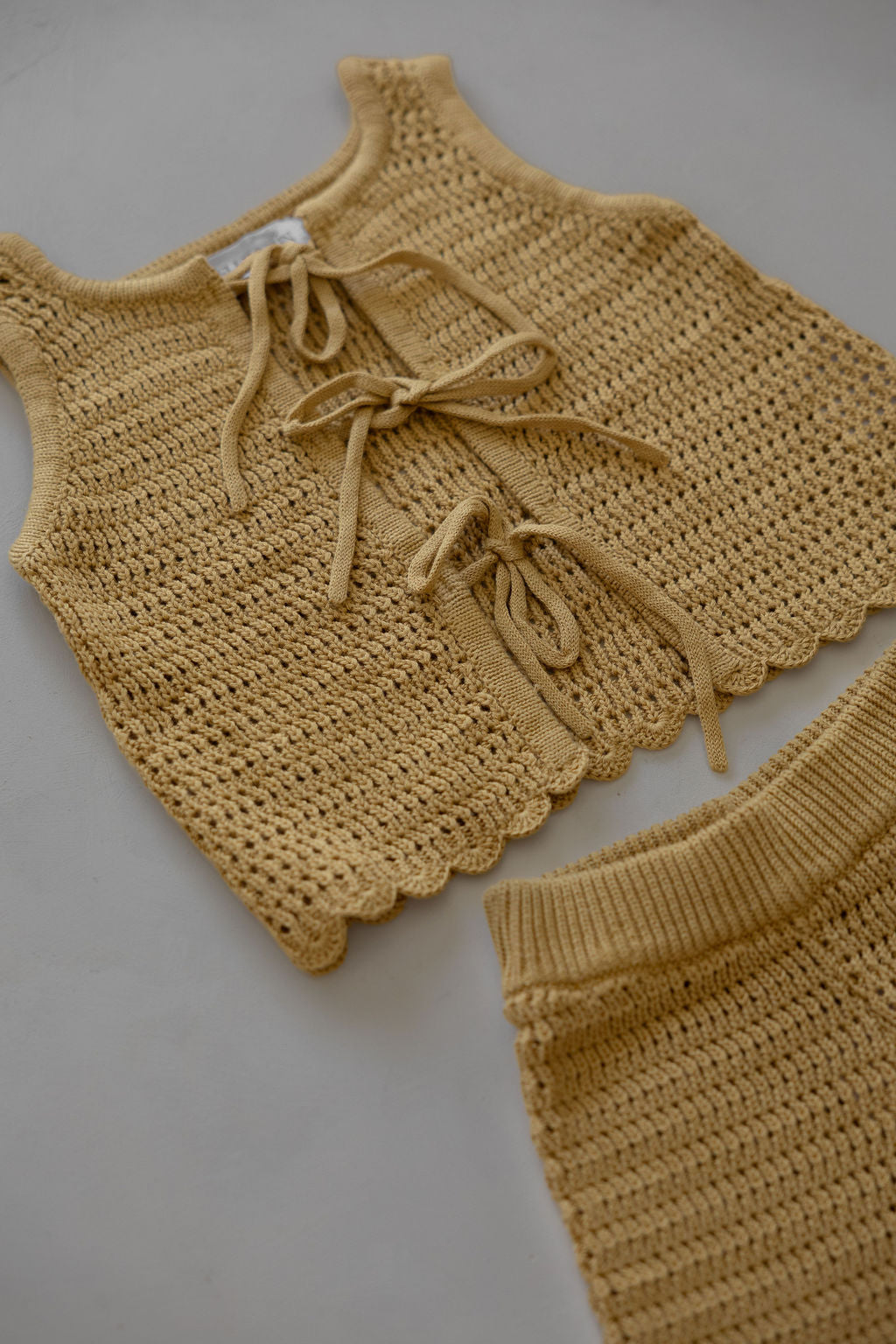 Crochet Tie-up Top | Marigold