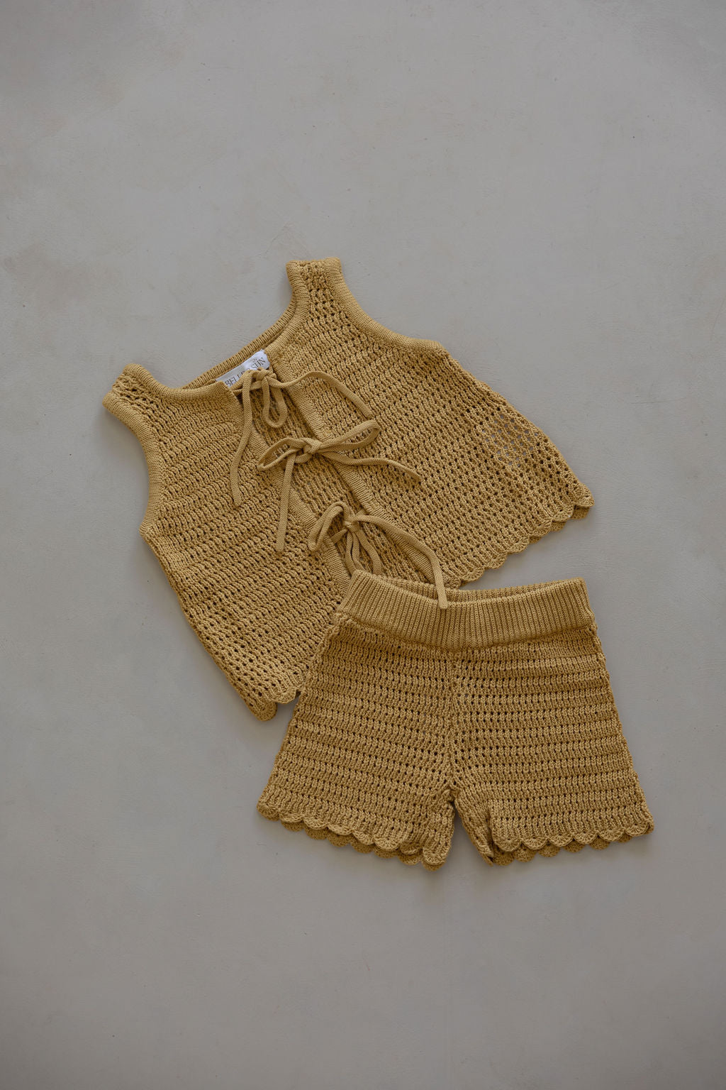 Crochet Tie-up Top | Marigold
