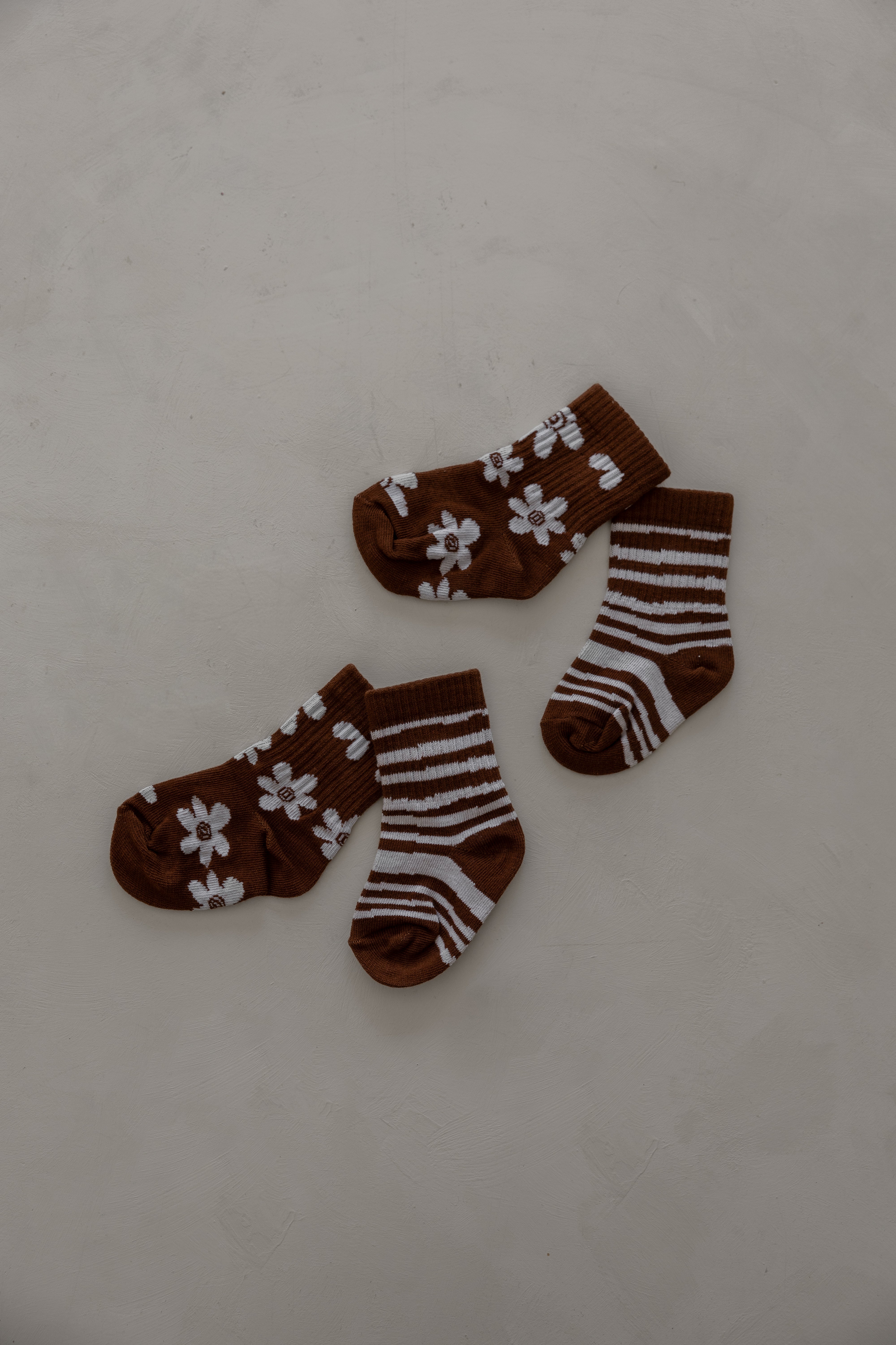 Socks | Cocoa Flower