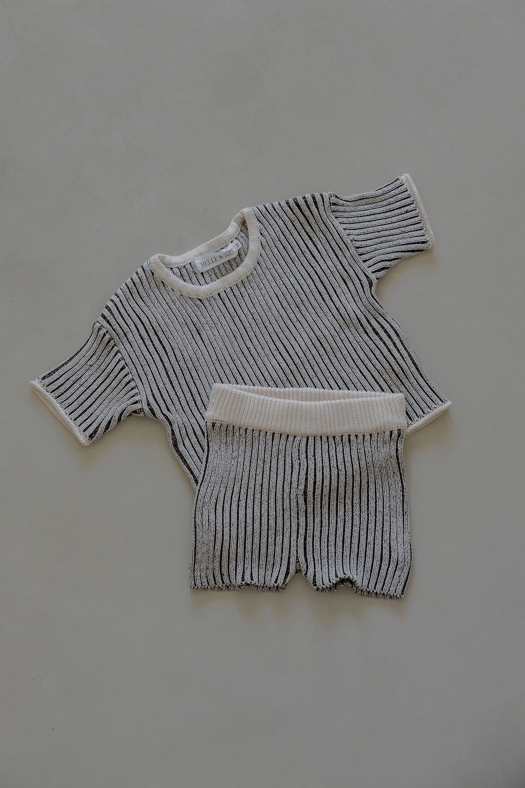 Rib Tee | Earth mix