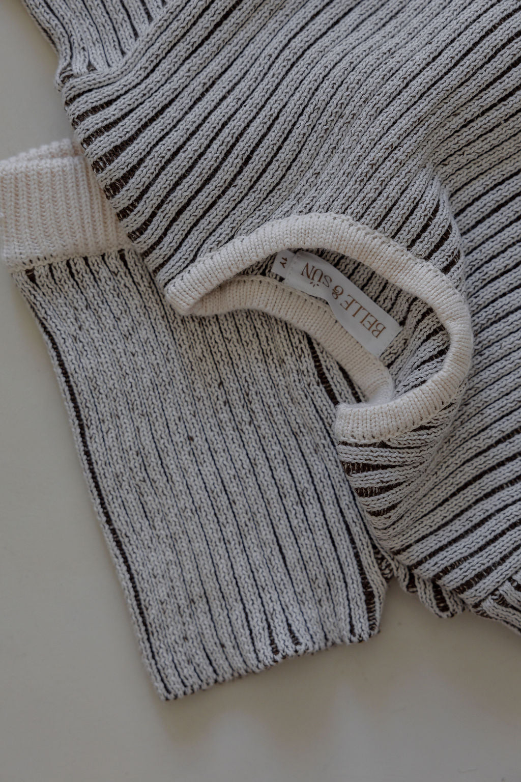 Rib Tee | Earth mix