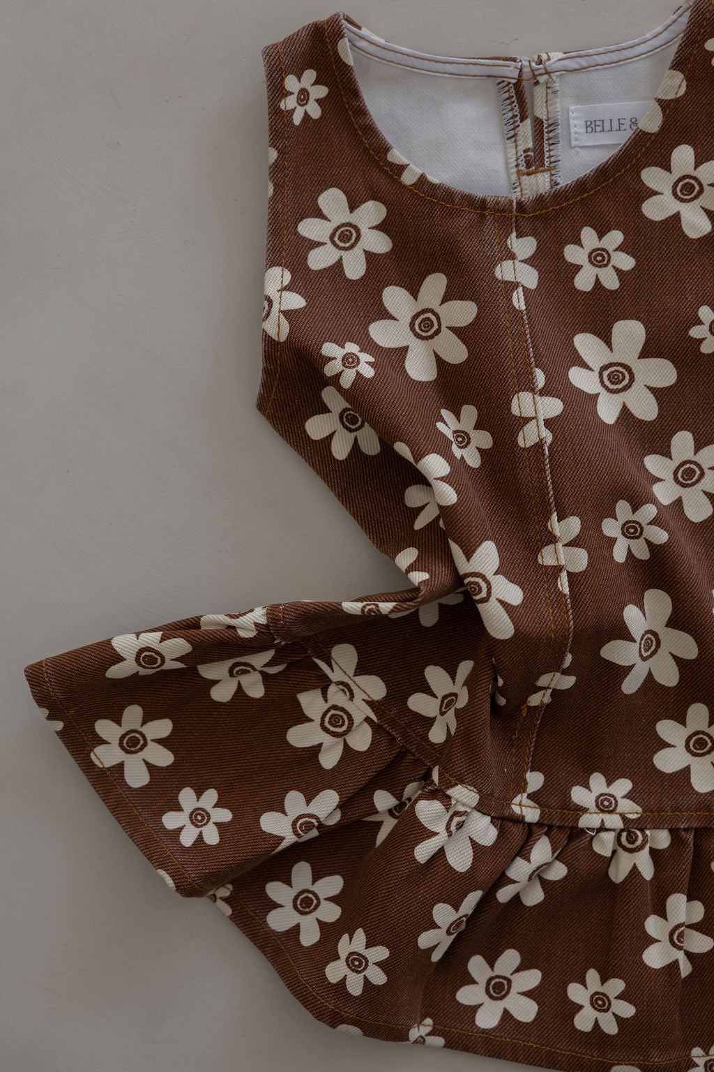 Denim Flower Dress | Mud