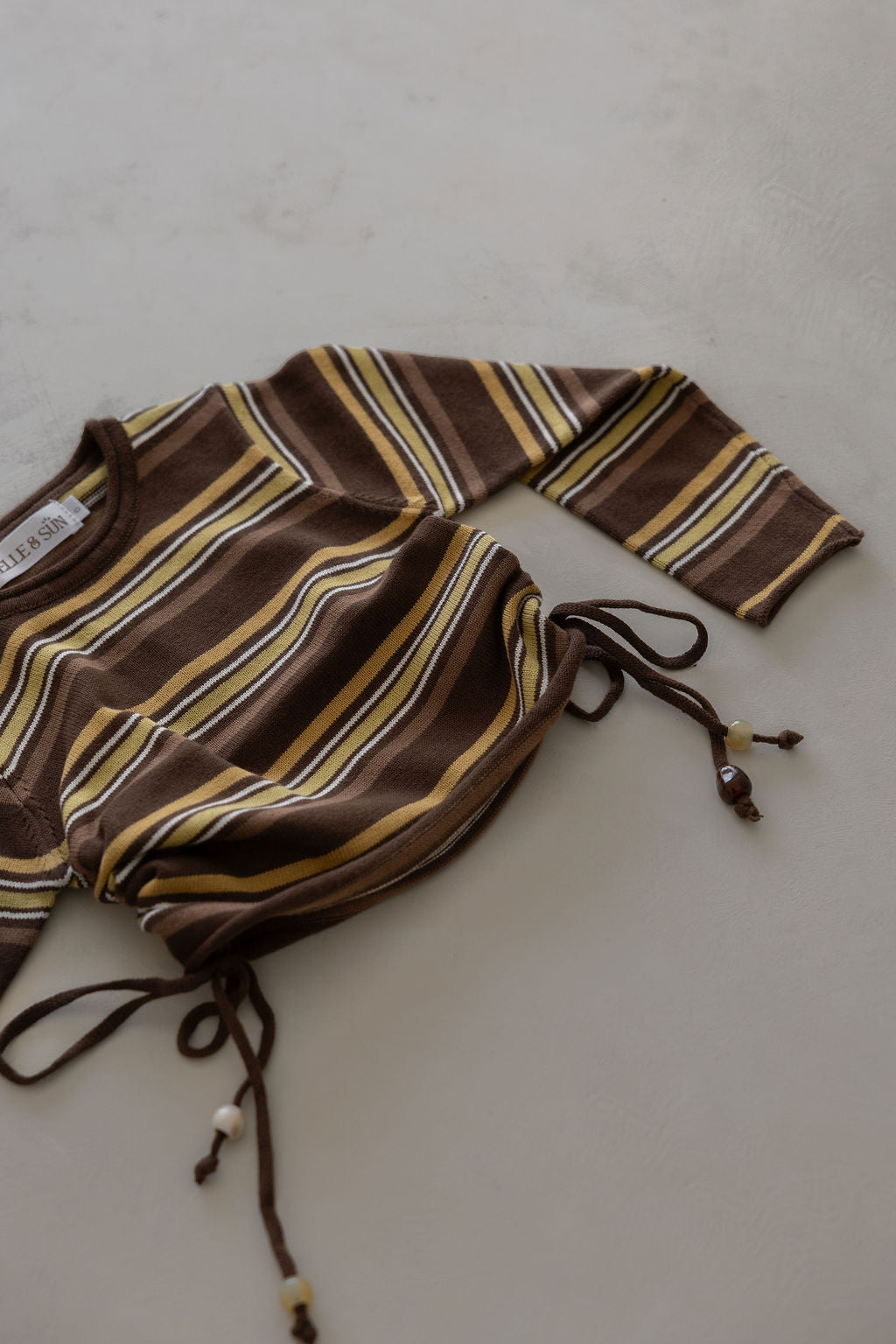 Pullover Top | Sunset Stripe Beads