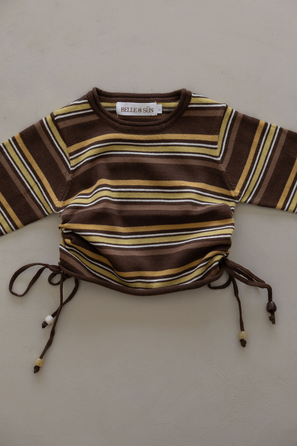 Pullover Top | Sunset Stripe Beads