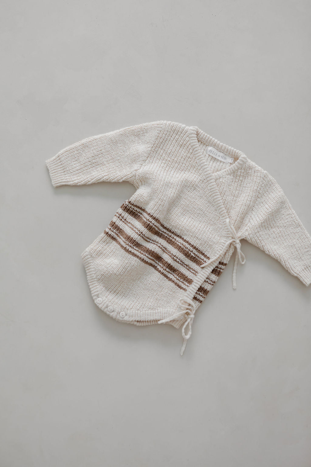Kimono Romper | Cedar Stripe