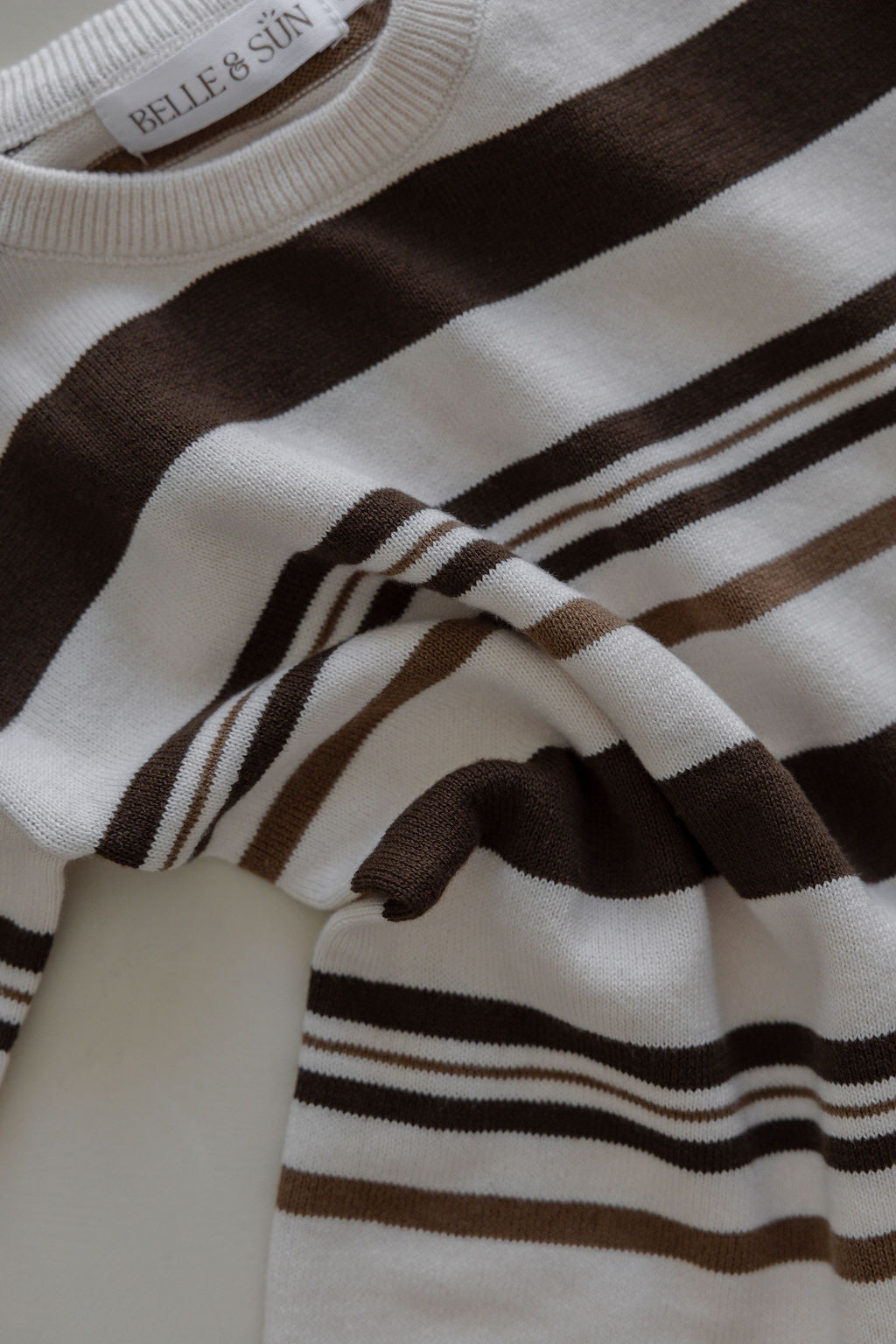 Keyhole Dress | Earth Stripe