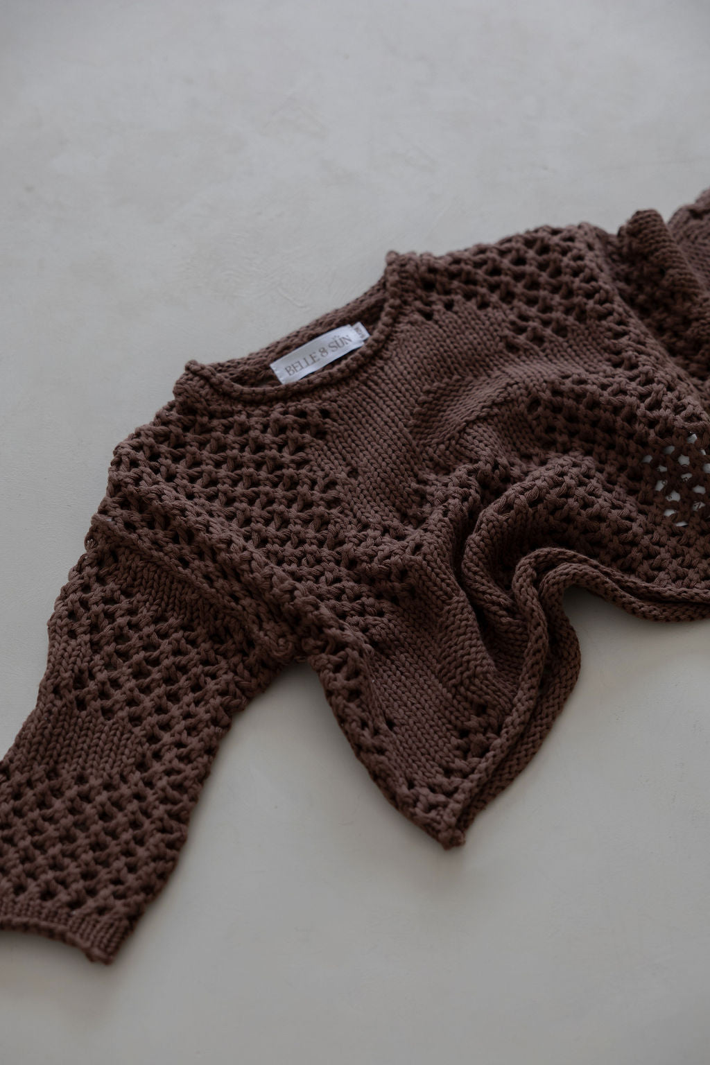 Crochet Pullover | Cocoa