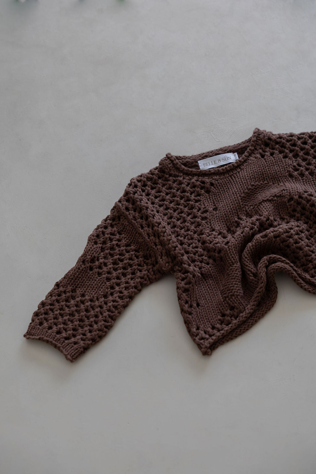 Crochet Pullover | Cocoa