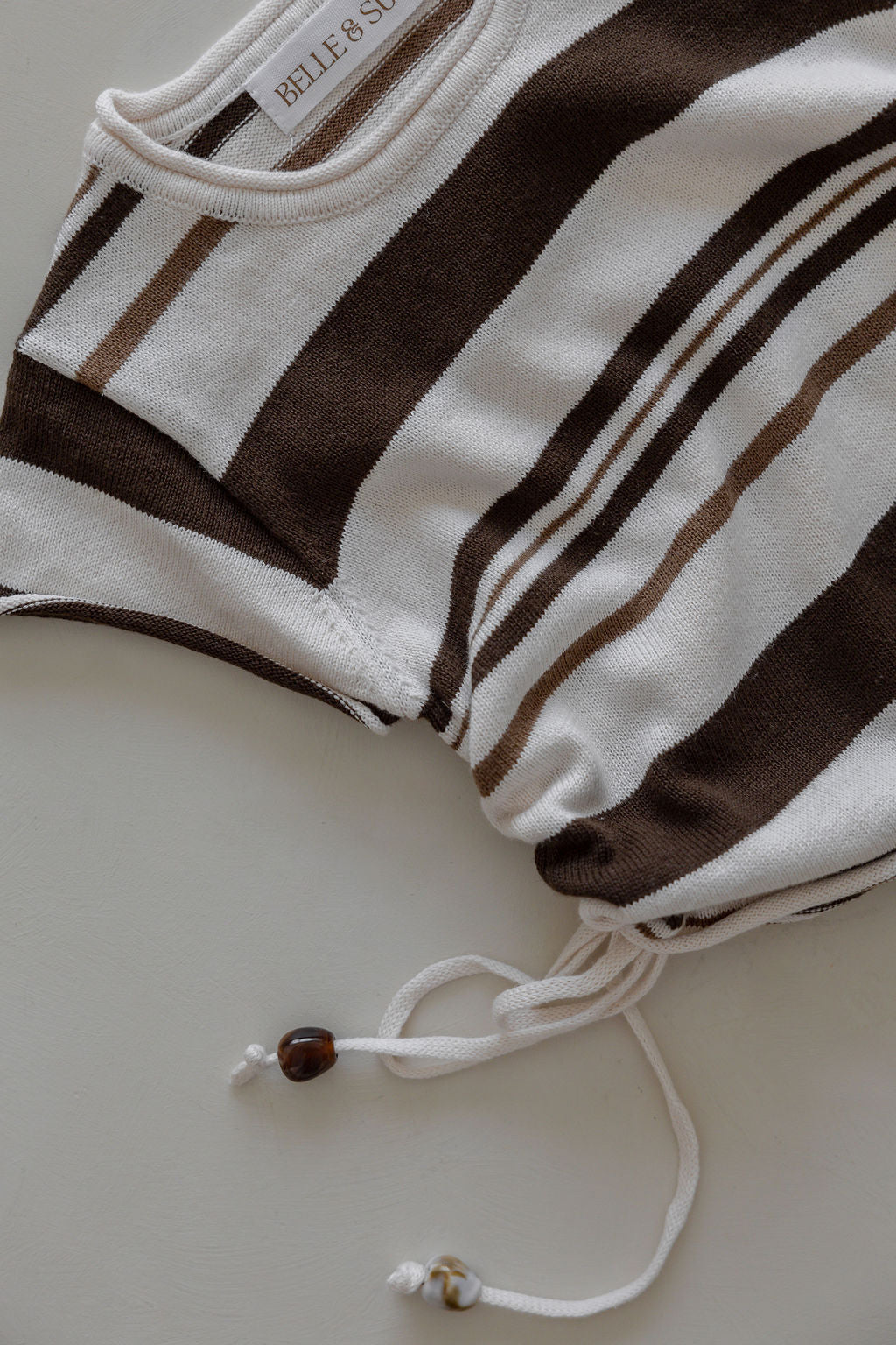 Gathered Knit Tshirt | Earth Beads