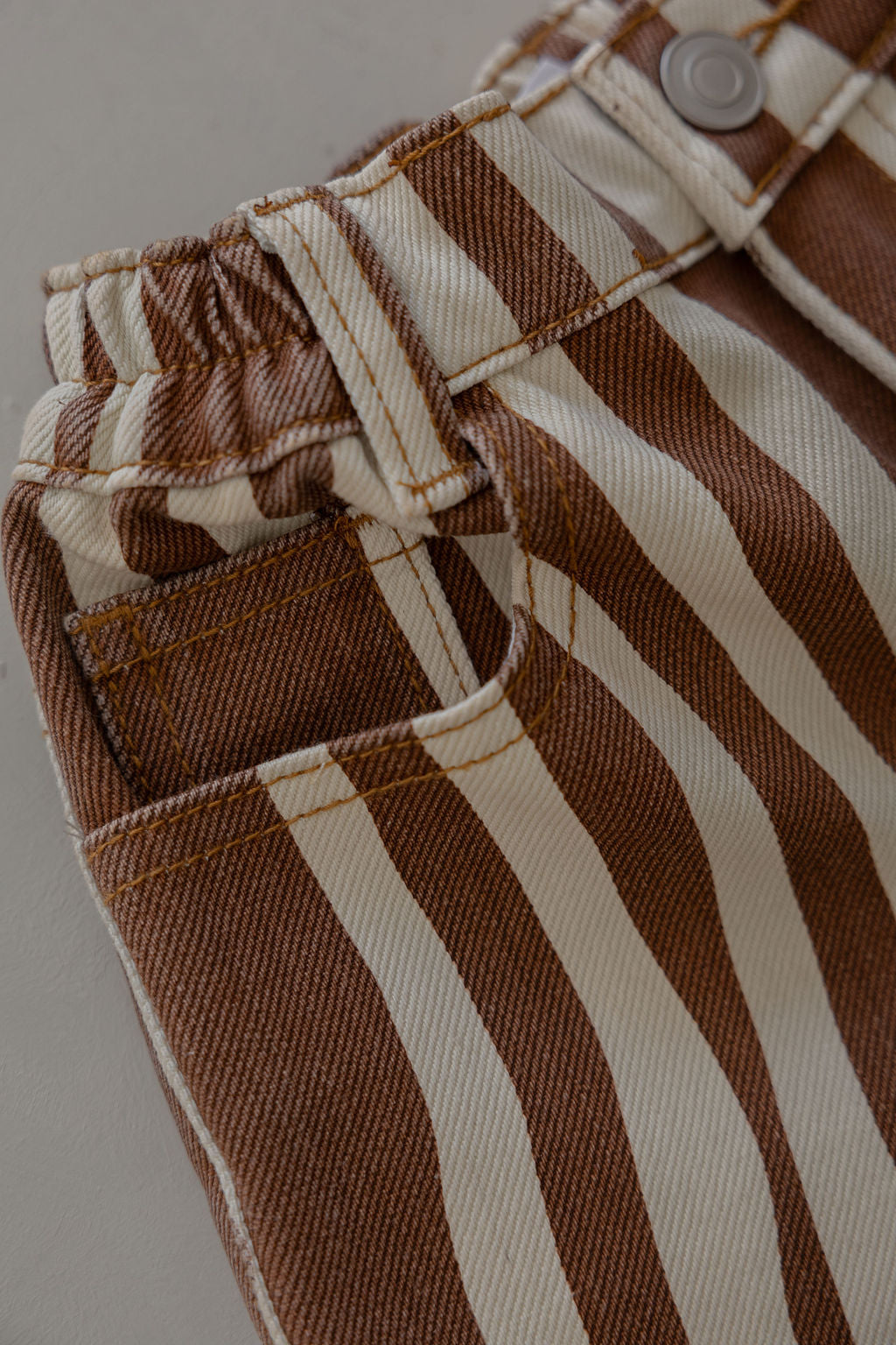 Denim Jeans | Wavy Stripe