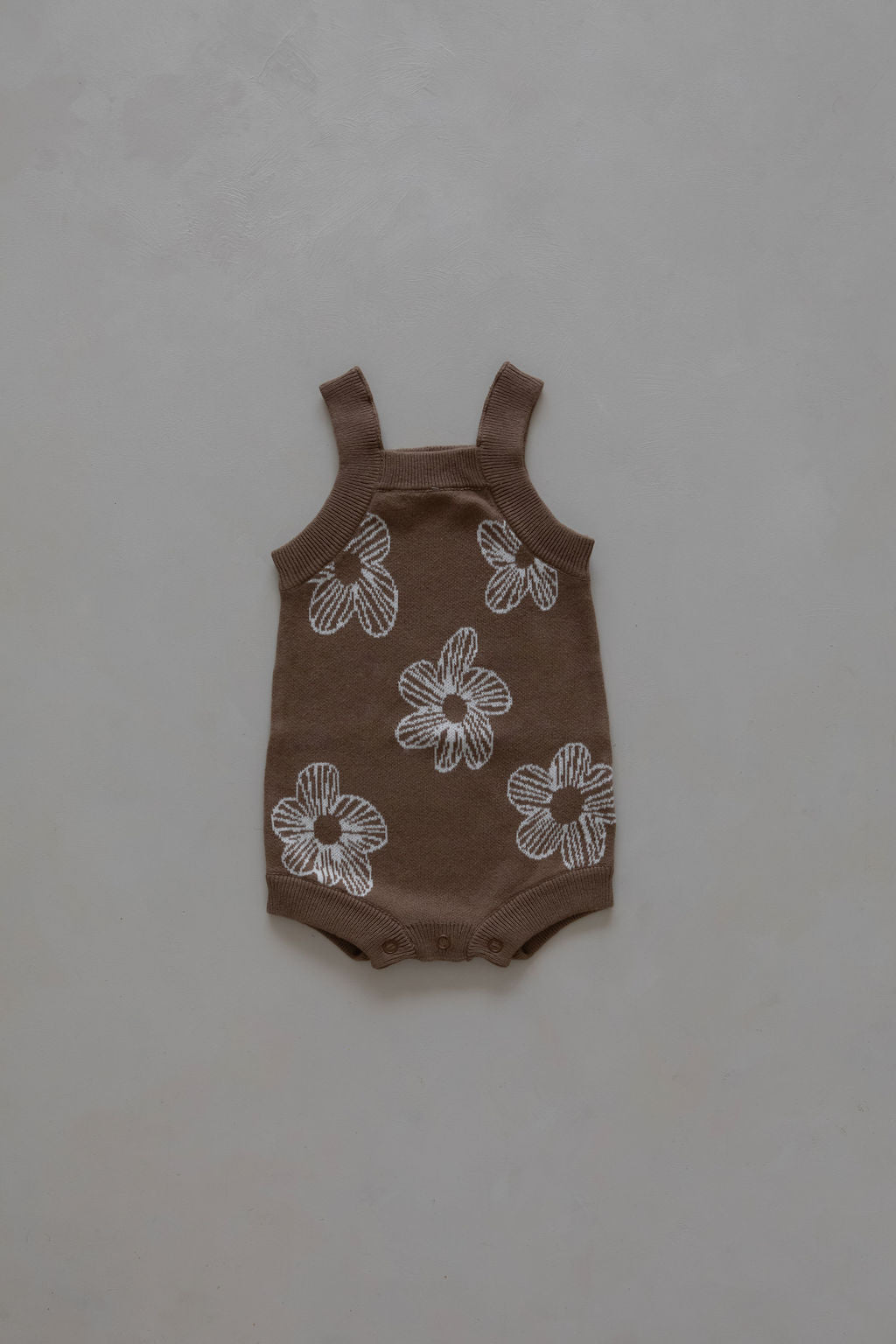Flower Playsuit | Cocoa