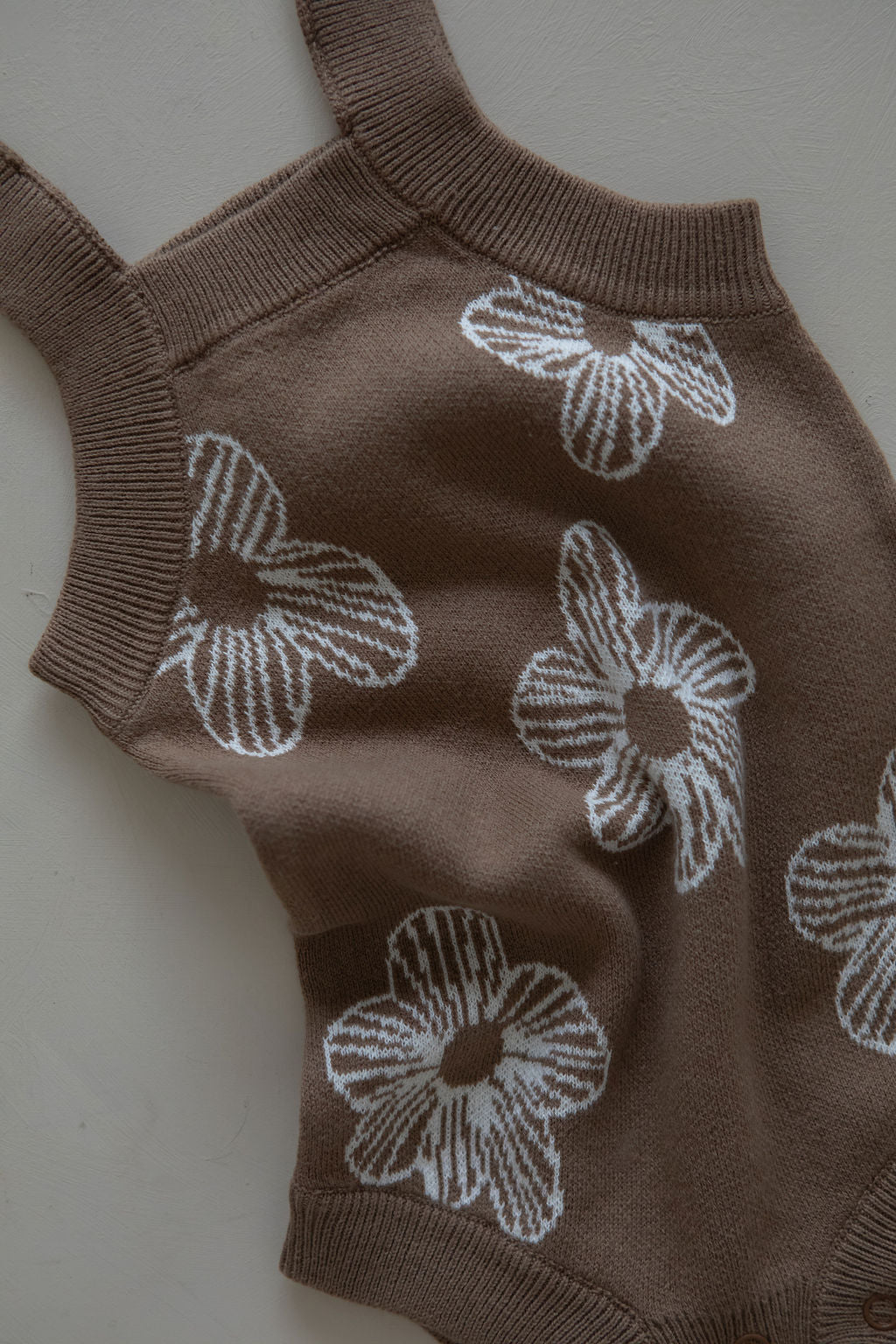 Flower Playsuit | Cocoa