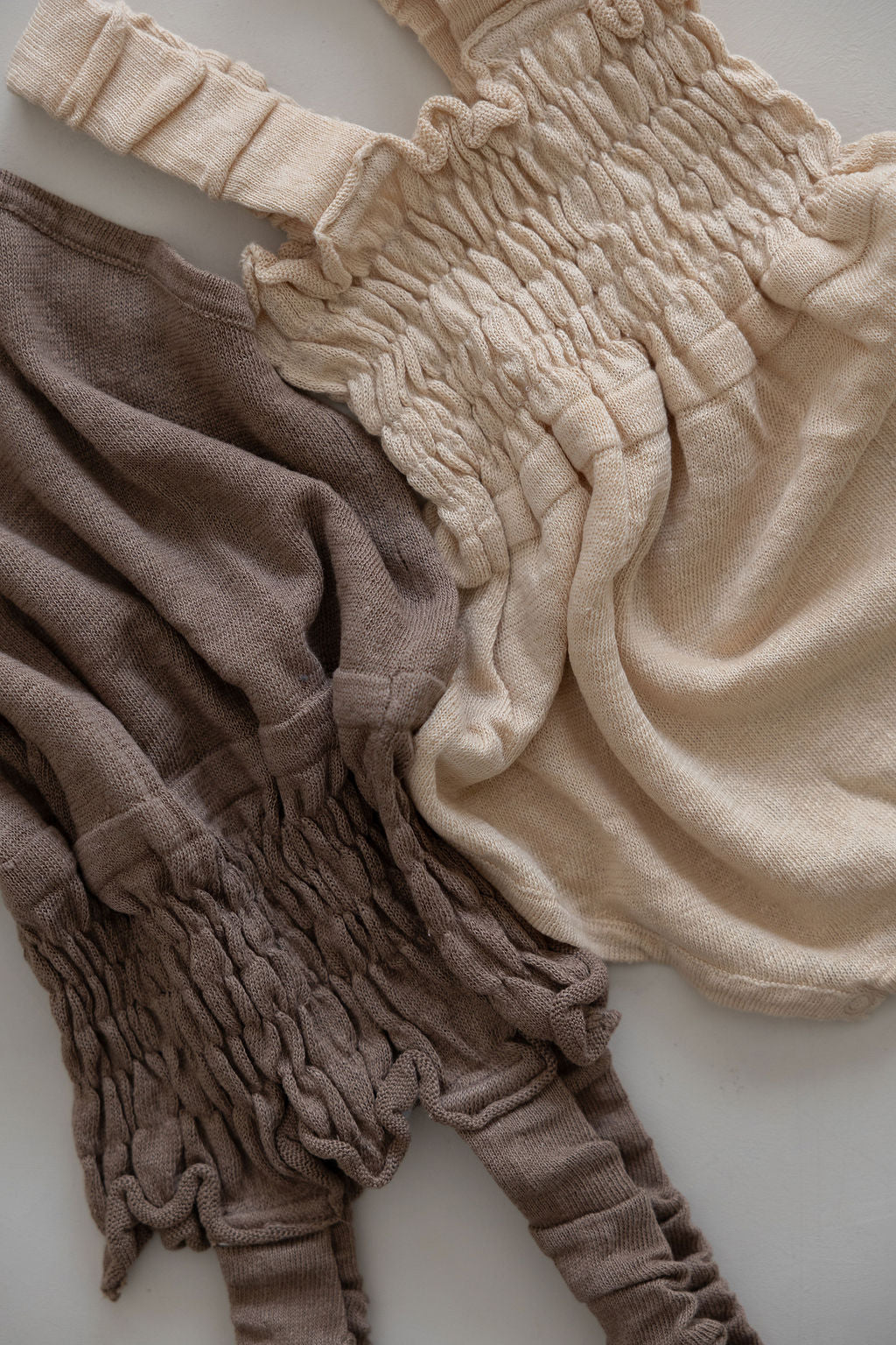 Linen Romper | Wheat