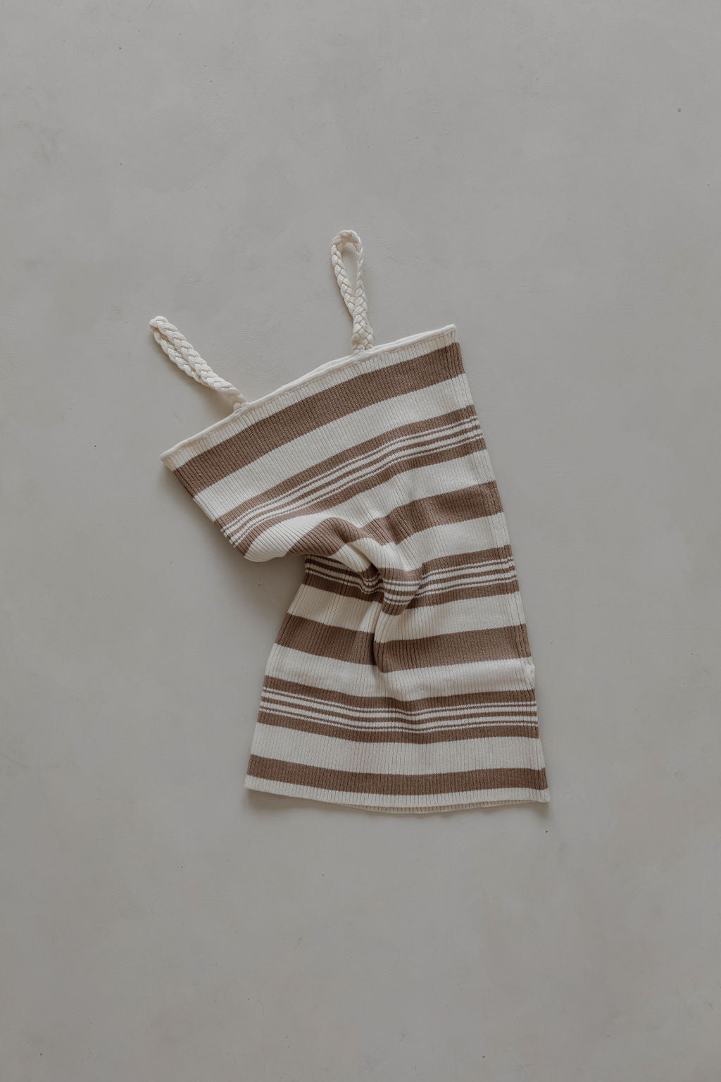 Braid Dress | Cedar Stripe