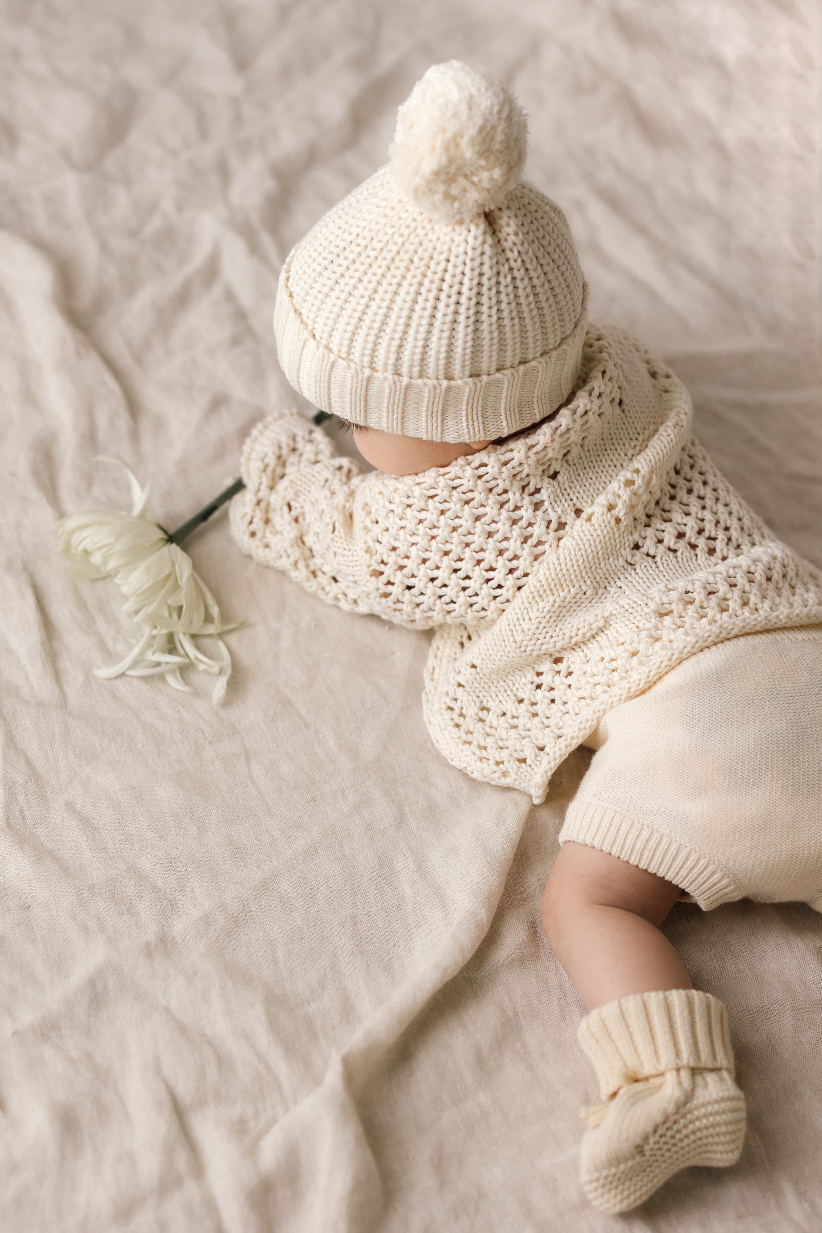 Crochet Pullover | Natural