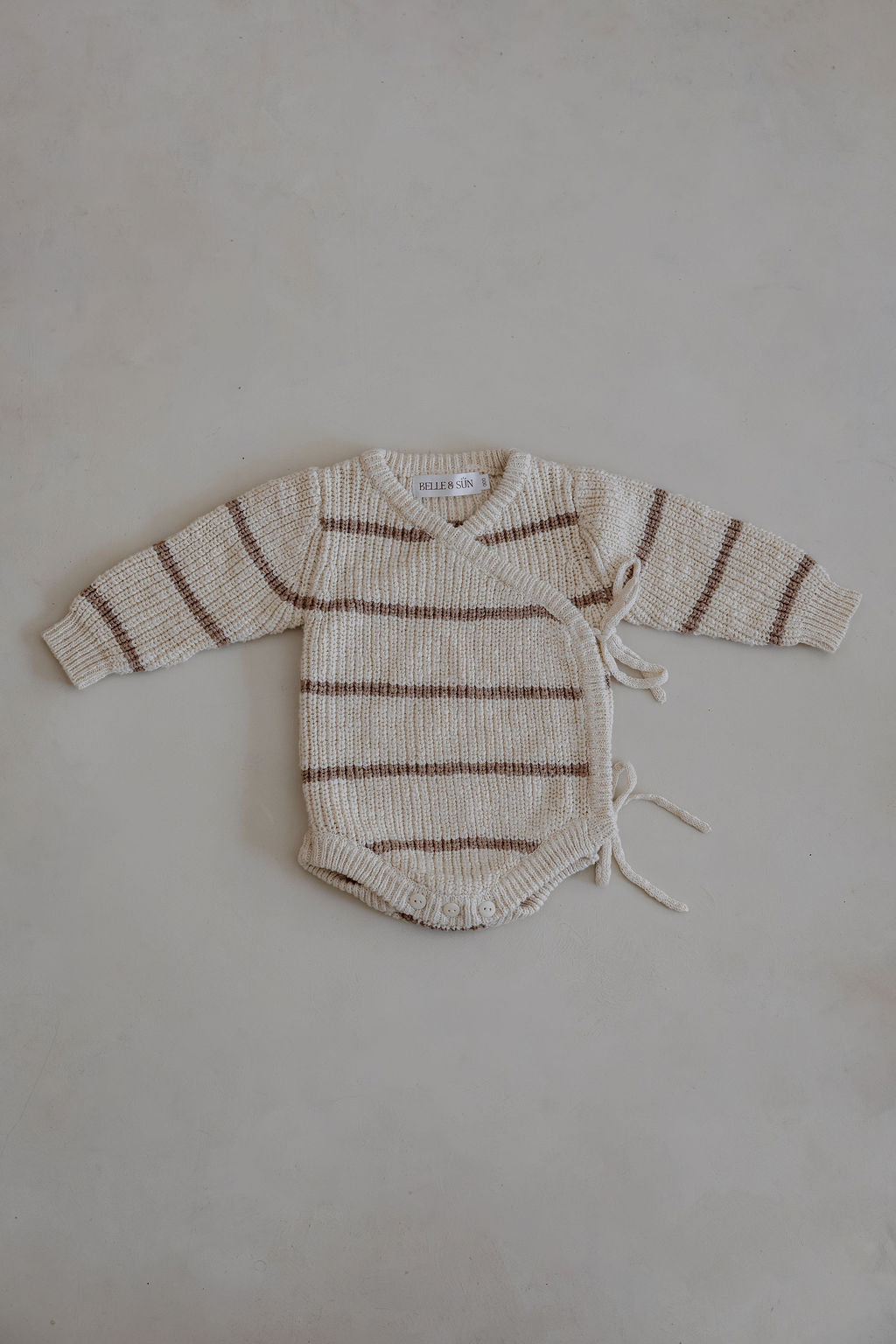 Kimono Romper | Cedar Stripe