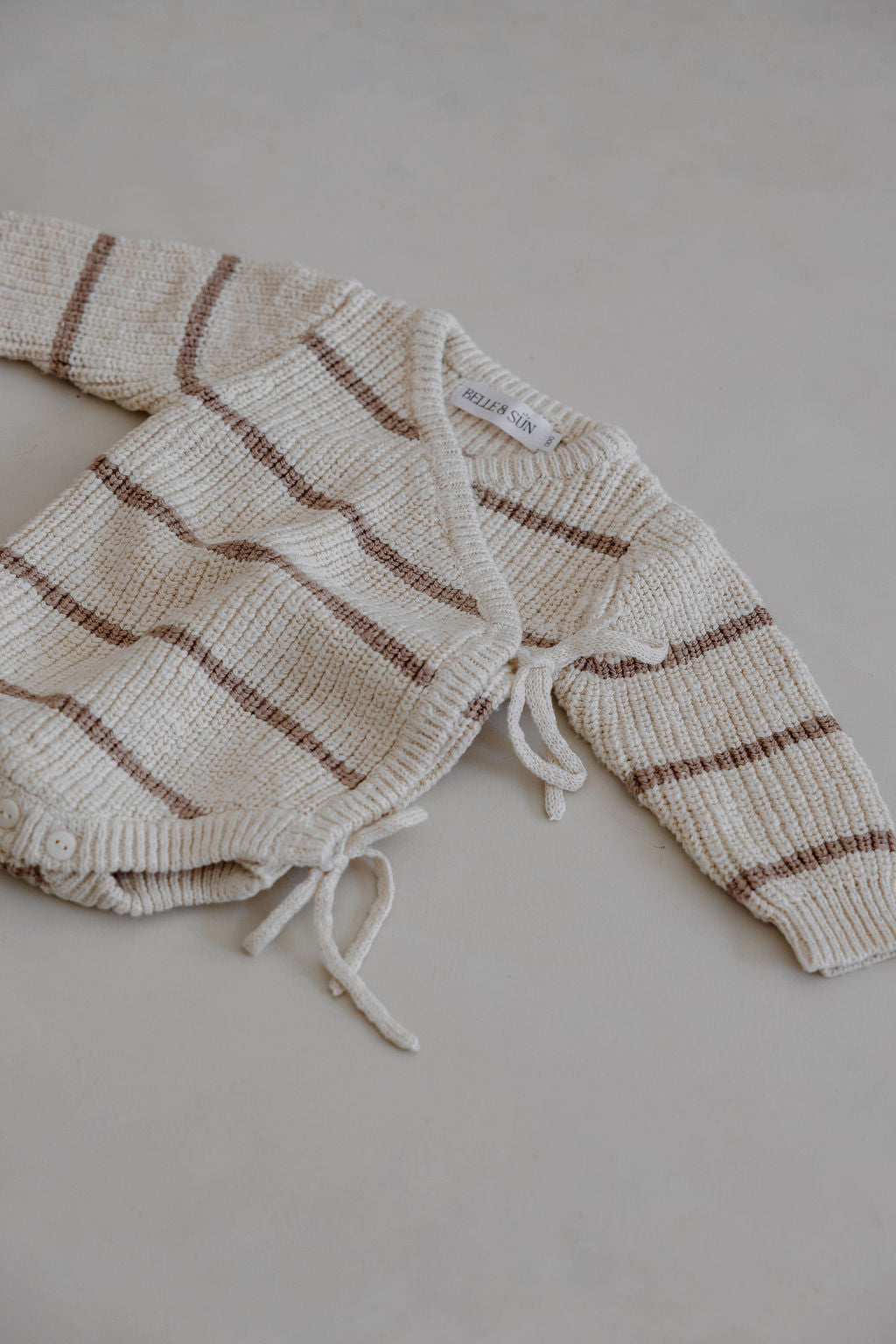Kimono Romper | Cedar Stripe