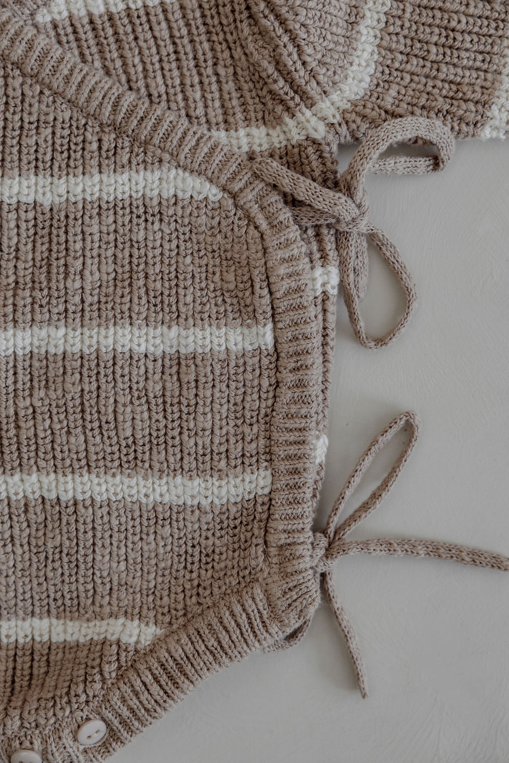 Kimono Romper | Shell Stripe
