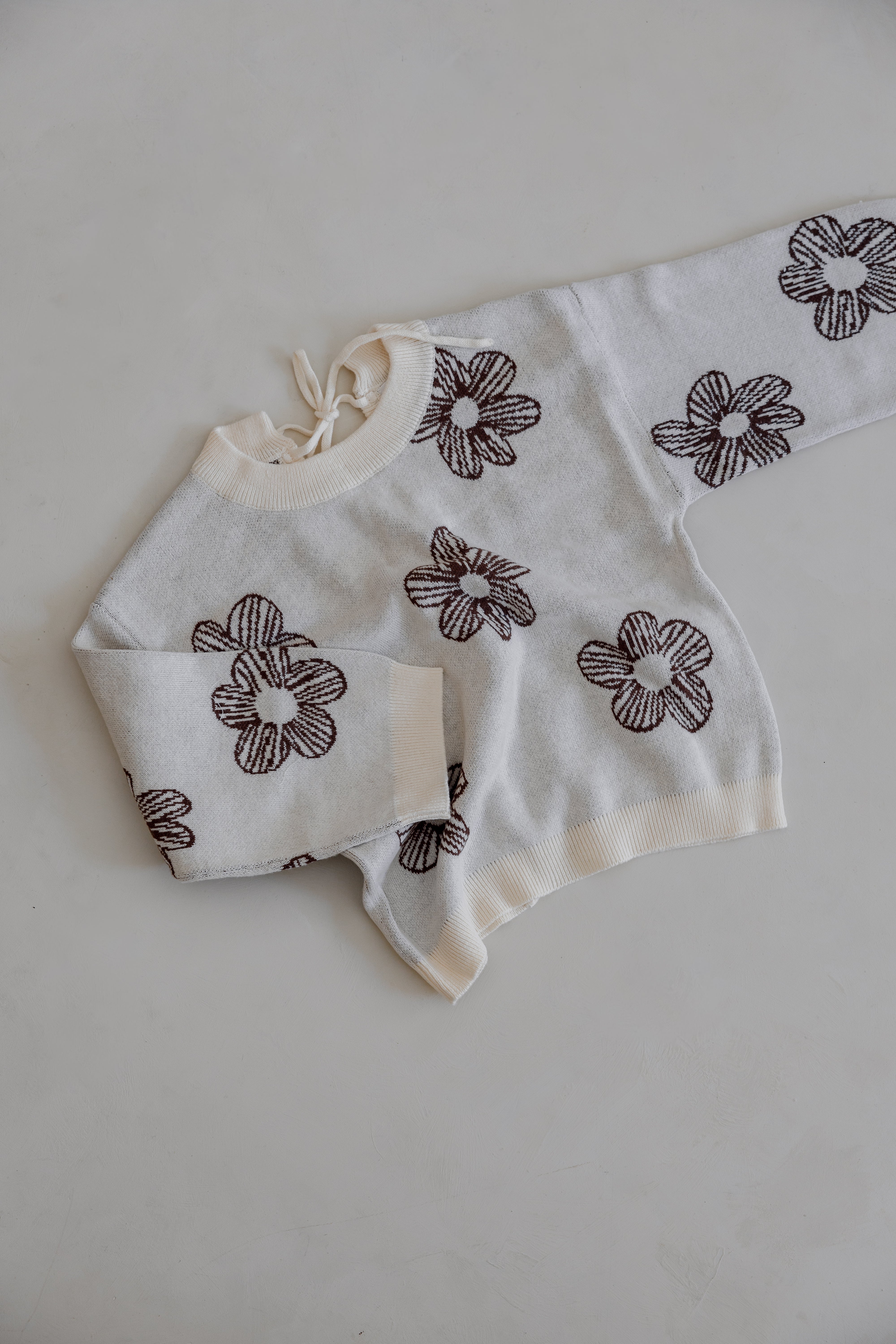 Tie-up Top | Natural Flower