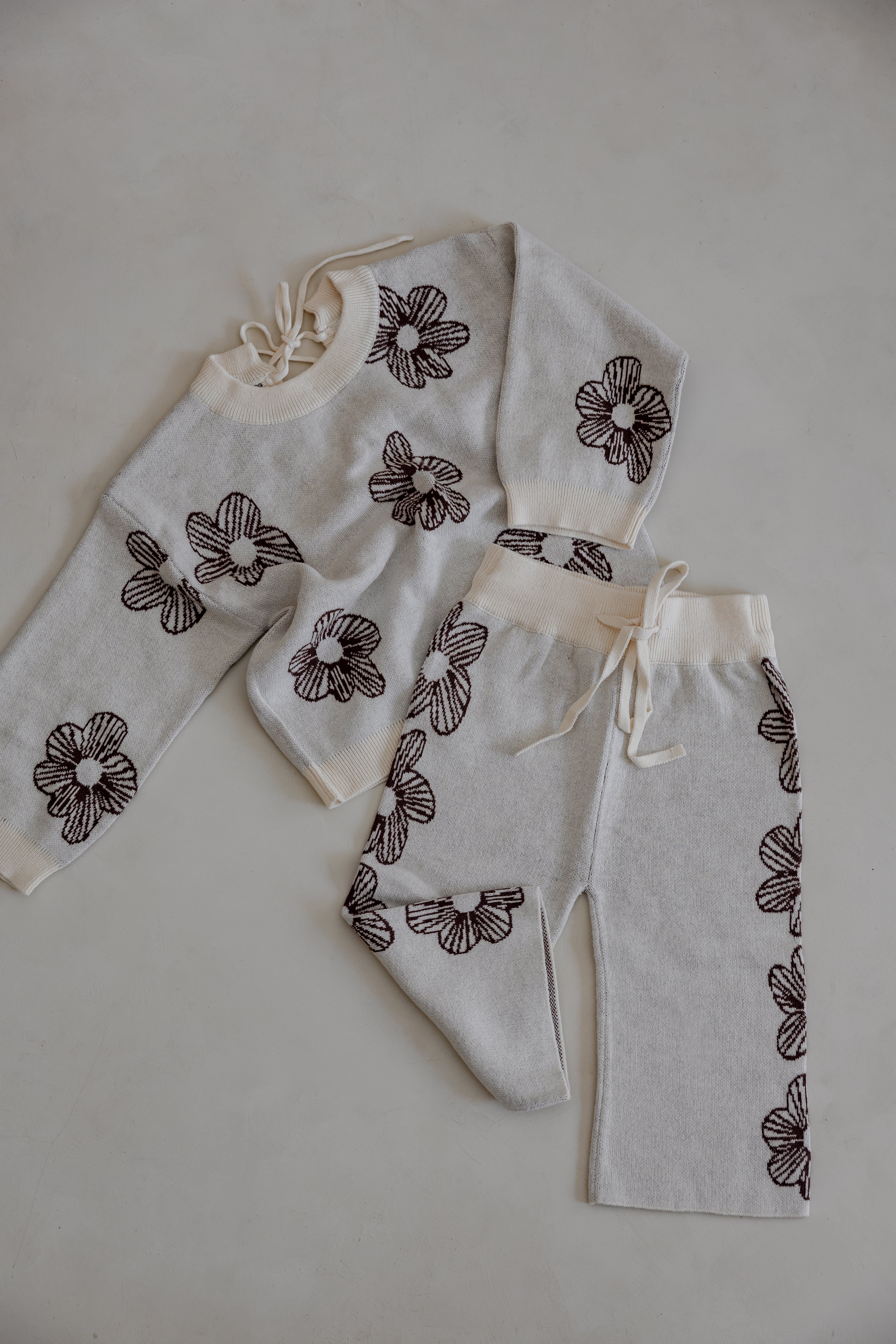 Tie-up Top | Natural Flower