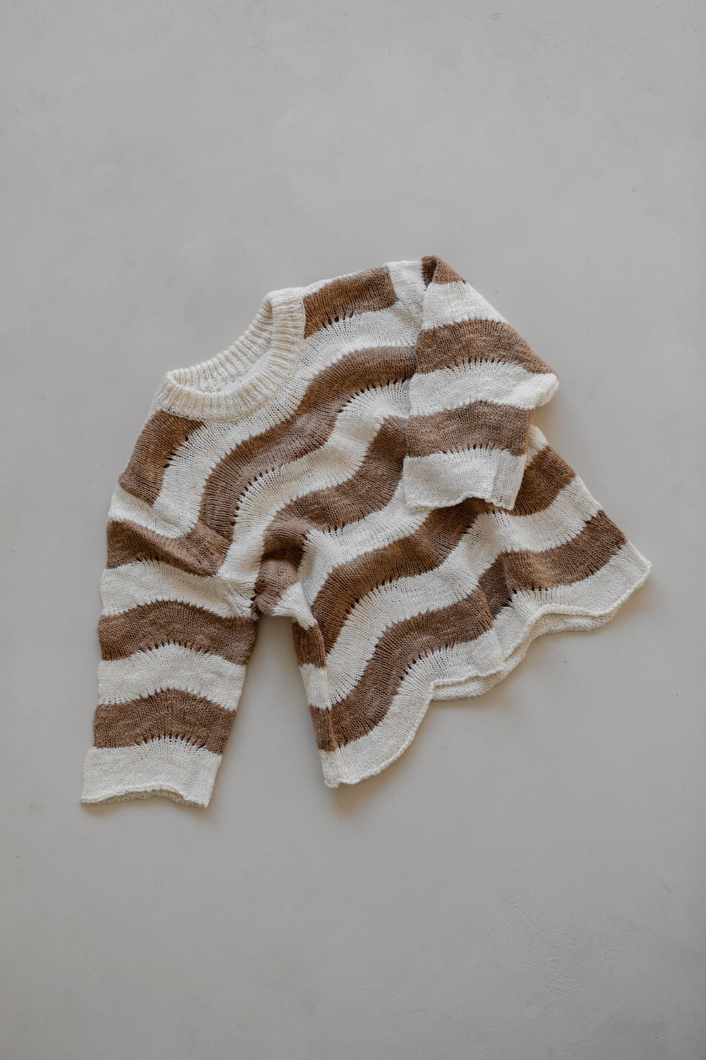 Pullover | Textured Wave