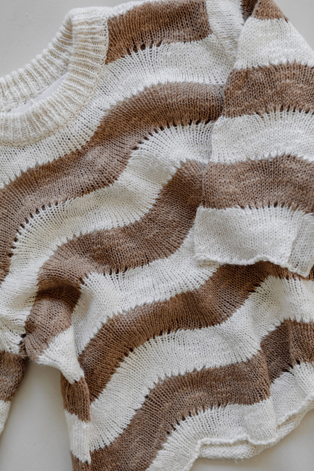 Pullover | Textured Wave
