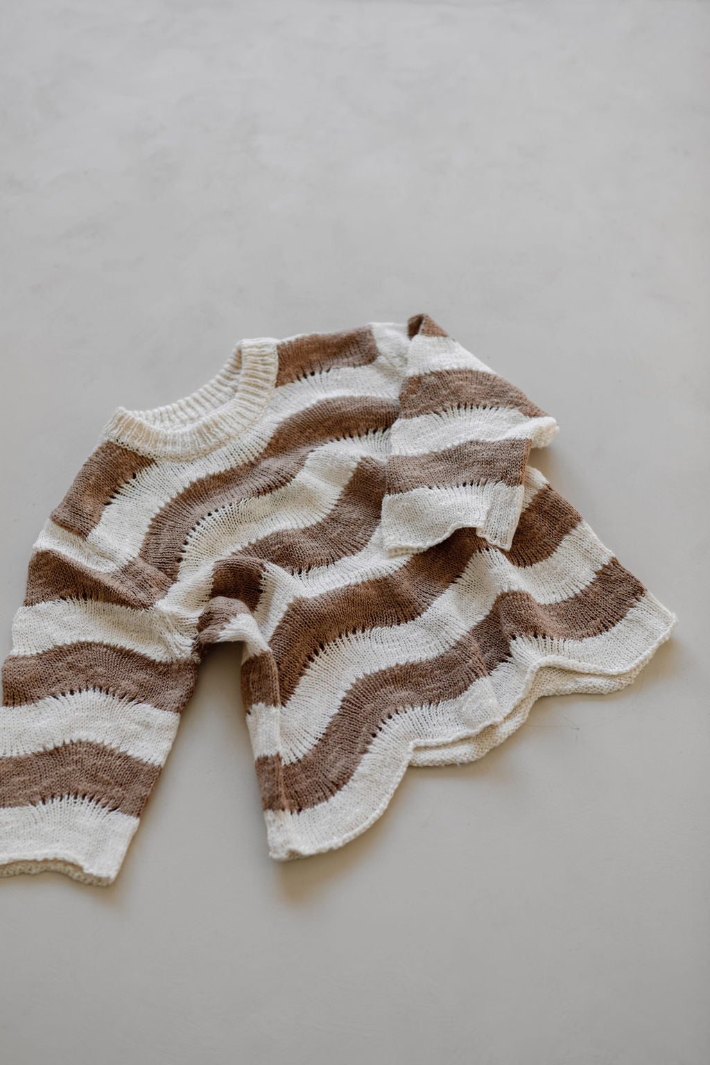 Pullover | Textured Wave