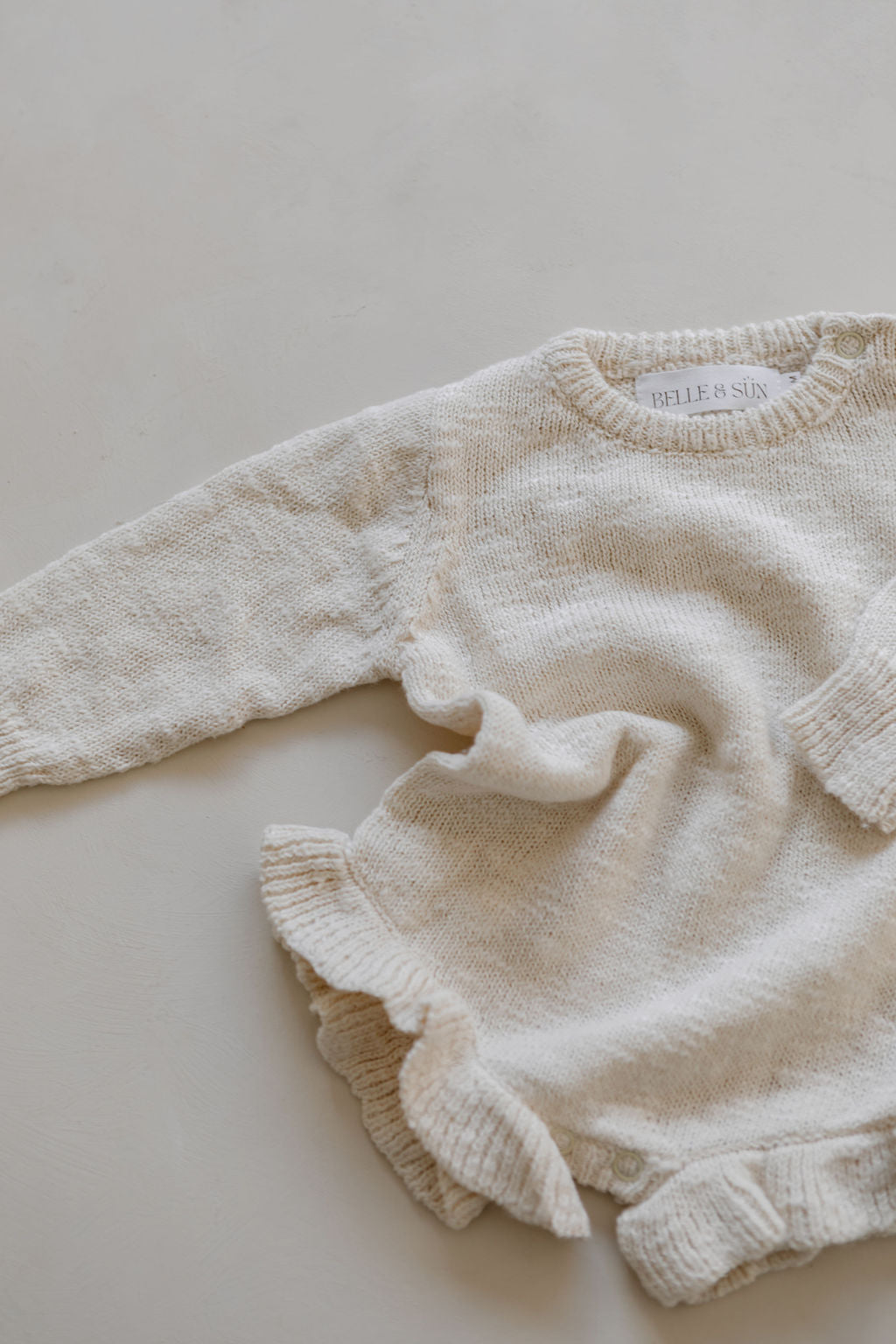 Frill Romper | Shell