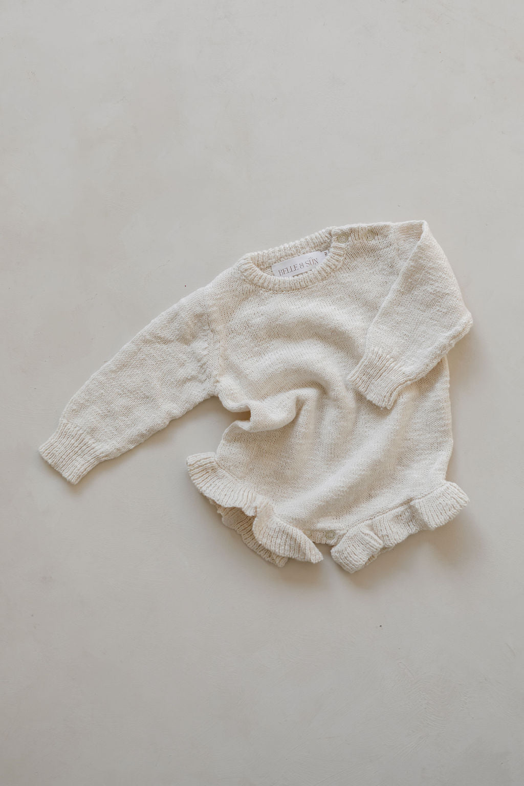 Frill Romper | Shell