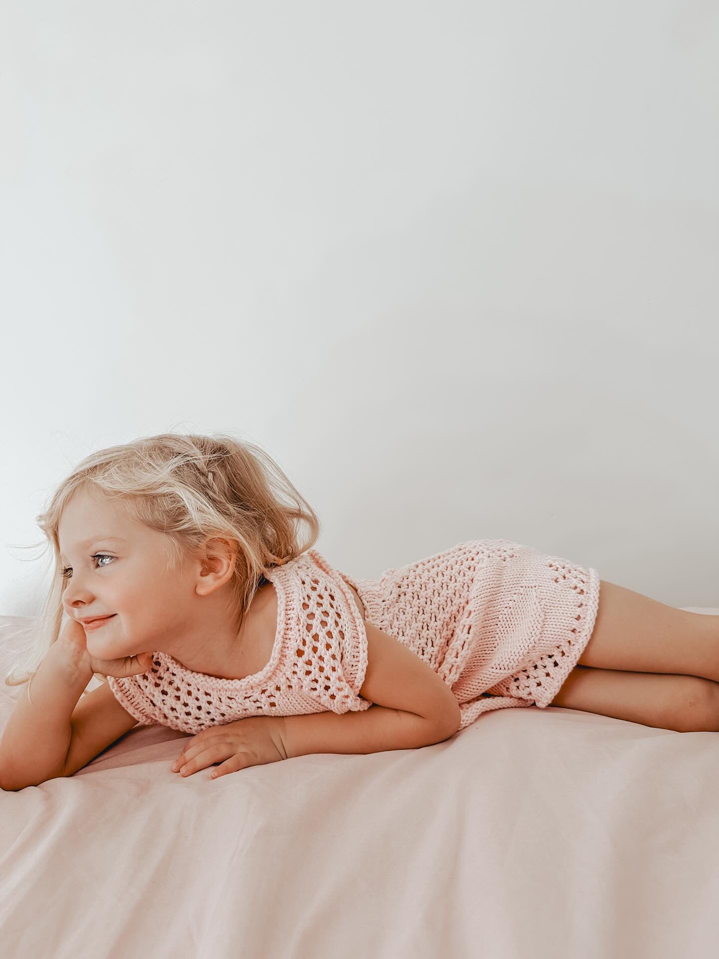 Crochet Beach Dress | Cherry Blossom