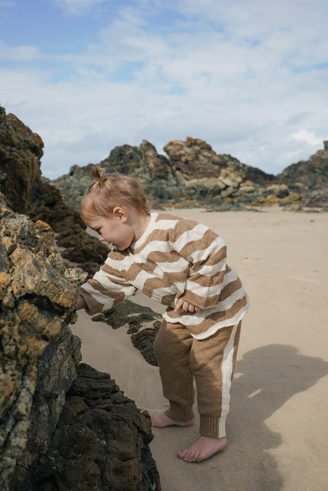 Pullover | Textured Wave