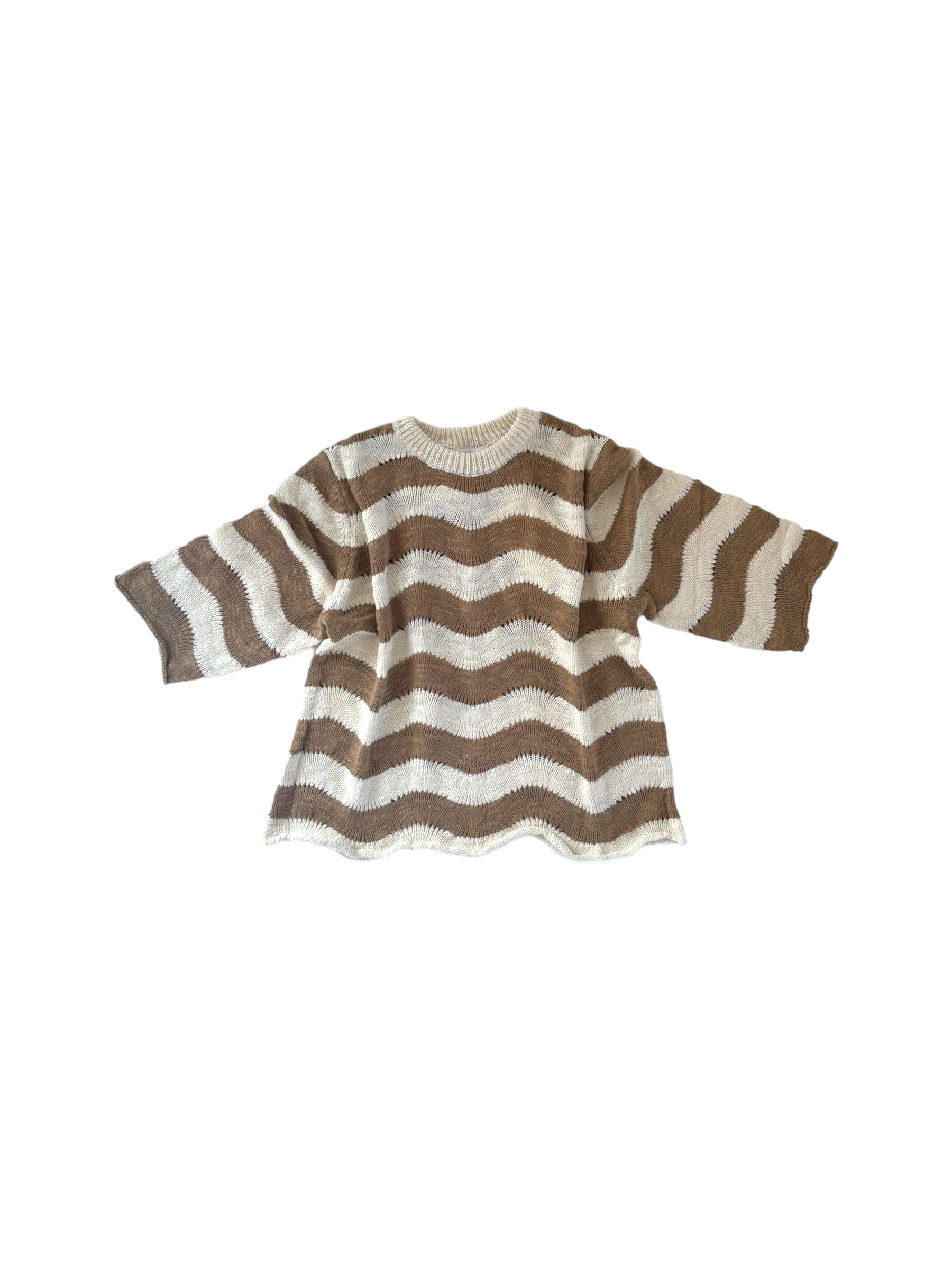 Pullover | Textured Wave