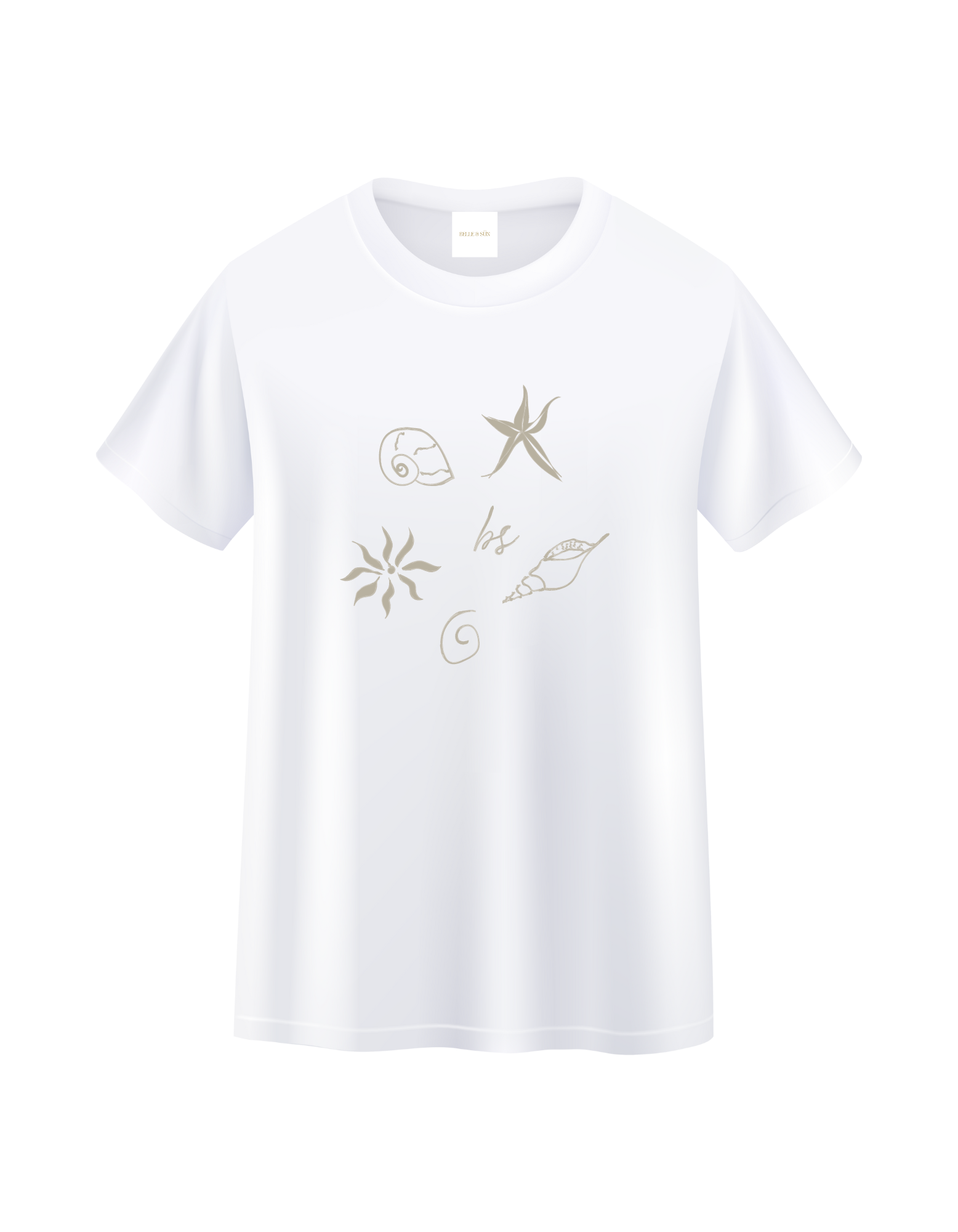 Sea Treasures Knit Tee | Cocoa