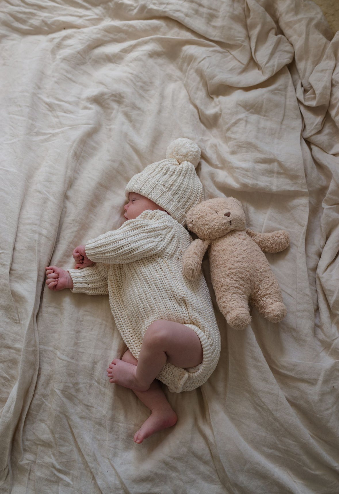 Chunky Romper | Natural
